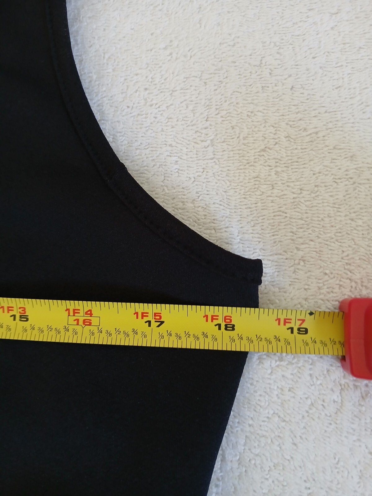 Basic Equipment Womens Black sleeveless dress Size large Round Neck Basic