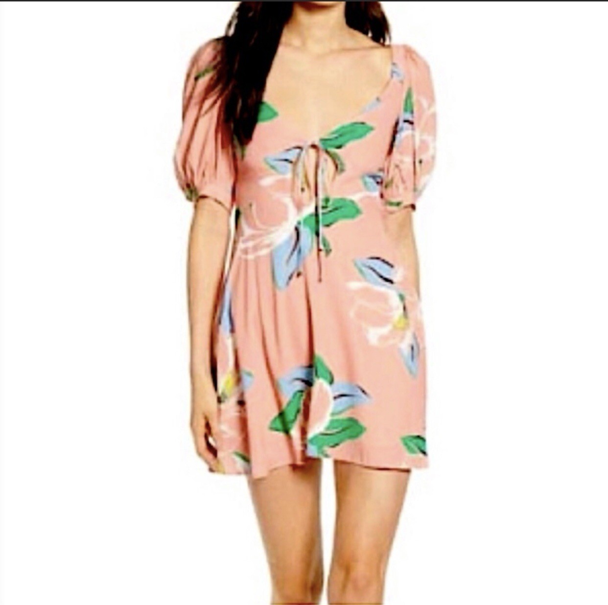 CAPULET Bernie Pink Floral Mini Dress