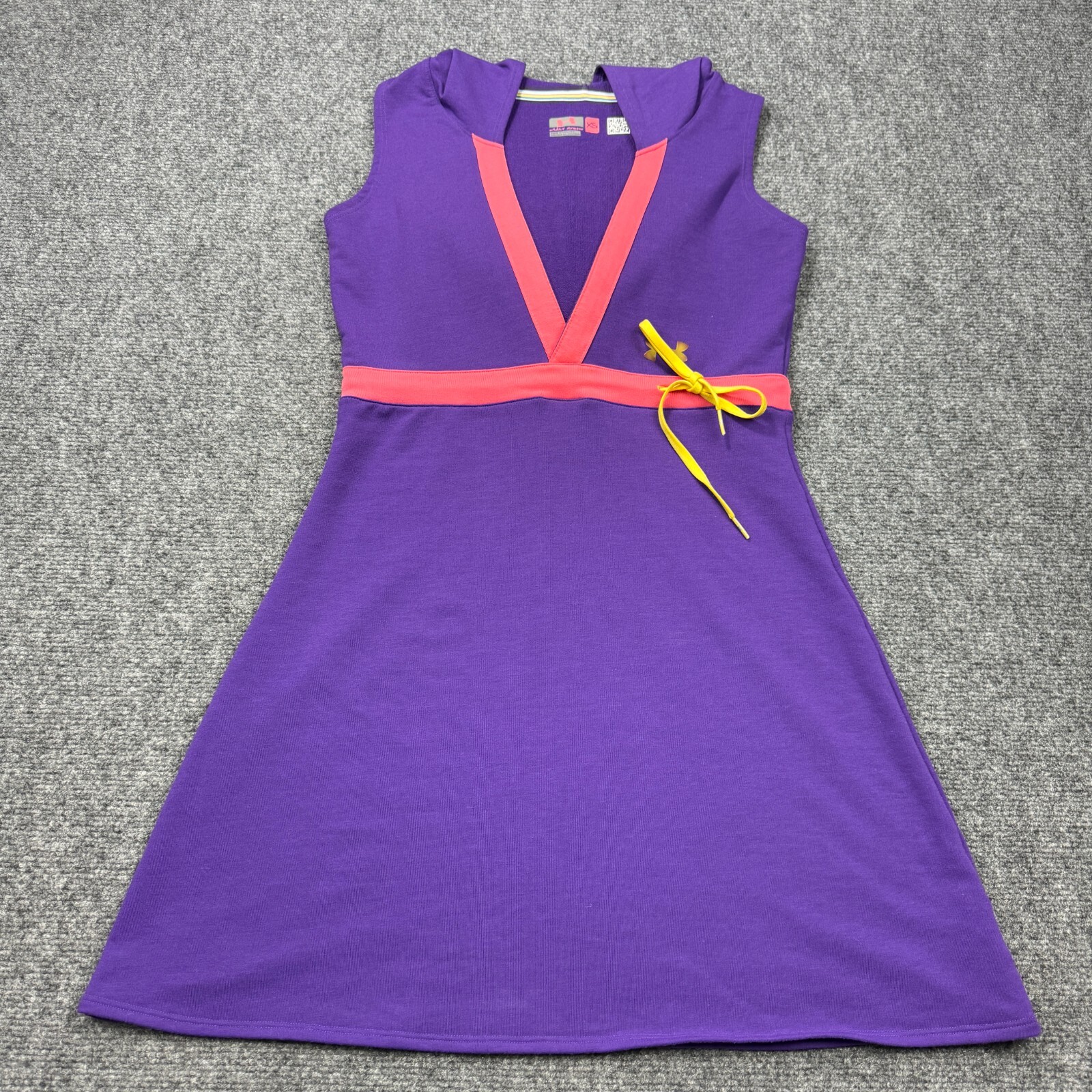 Under Armour Cover Up Womens Extra Small Purple Hoodie Tunic Coverup Dress