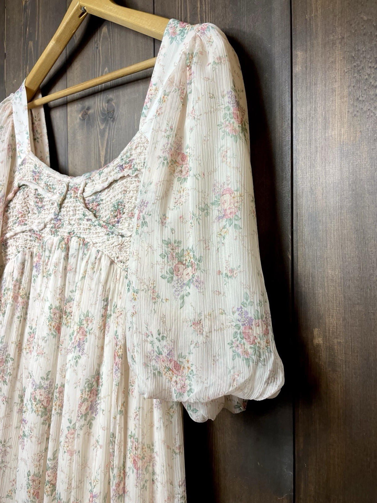 NWT Worth Collective Maxi Dress in Pink Floral *SMALL* Bump Friendly