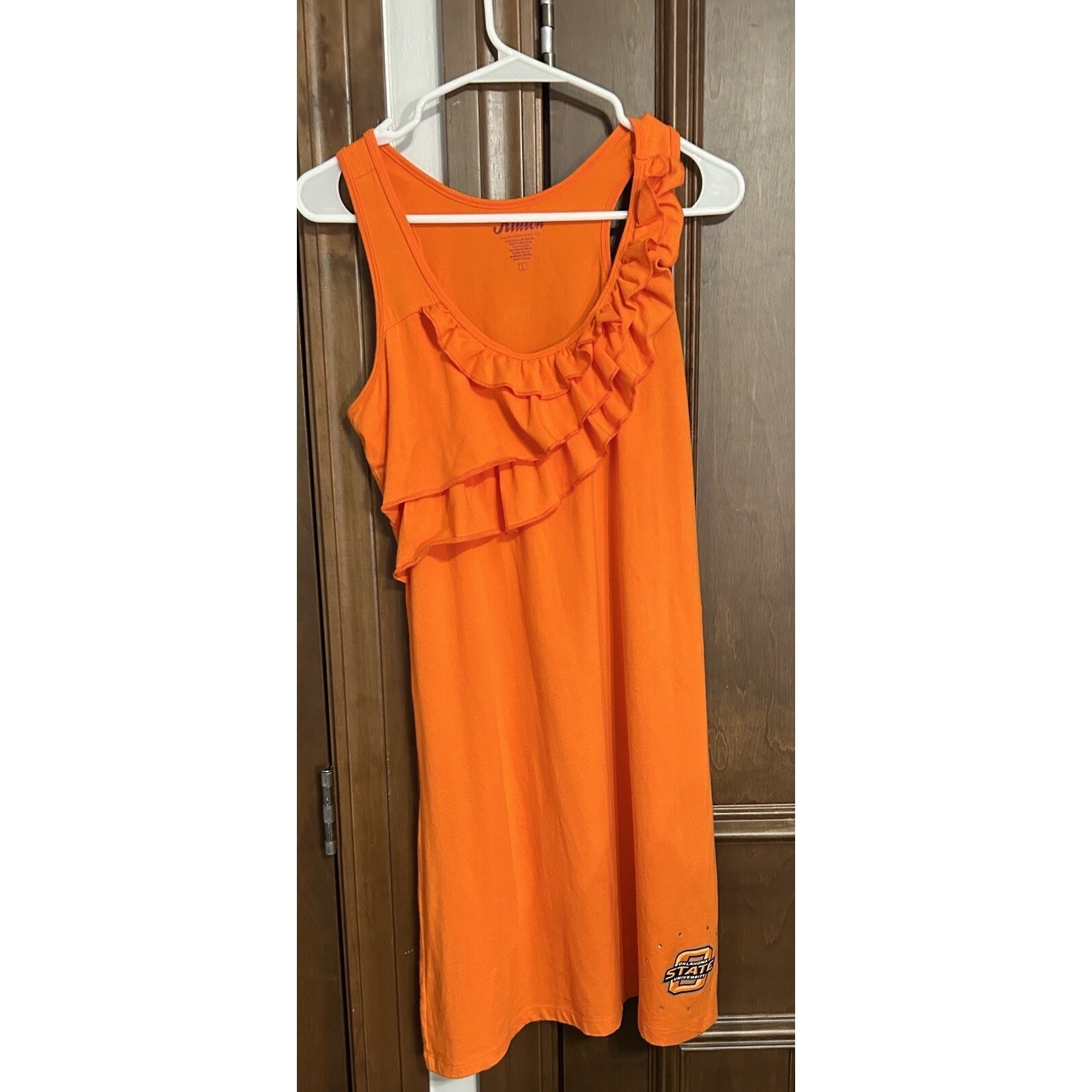OSU Oklahoma State University Game Day Orange Dress Size Medium
