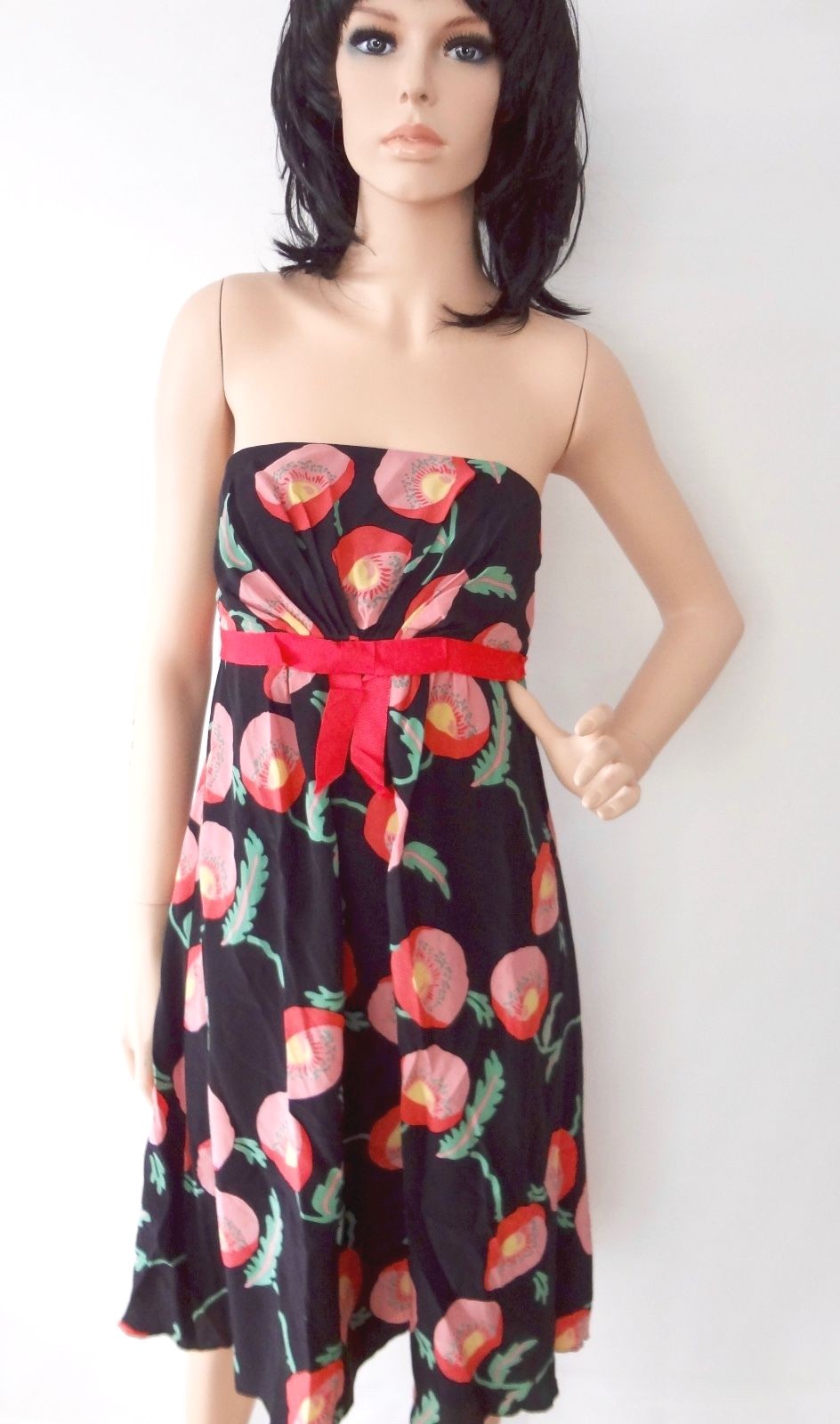 ANTHROPOLOGIE Women Dress . Anna Sui . 100% NEW . Colorful + BEAUTIFUL .
