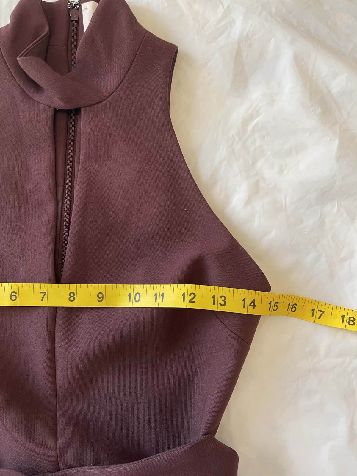 Cinq A Sept Juniper Mock Neck Belted Midi Dress Size 2 Keyhole Wedding Guest