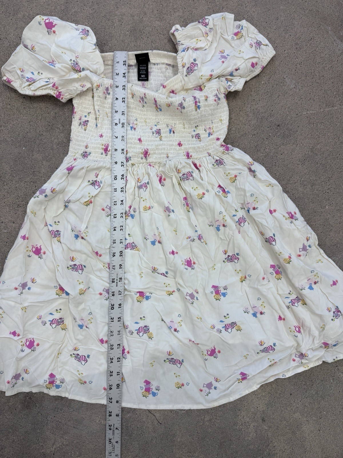 Alice In Wonderland Cheshire Cat Disney Dress Size Medium