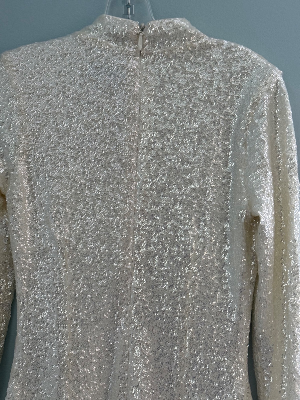 Helsi white silver dress from Anthropolgie size medium