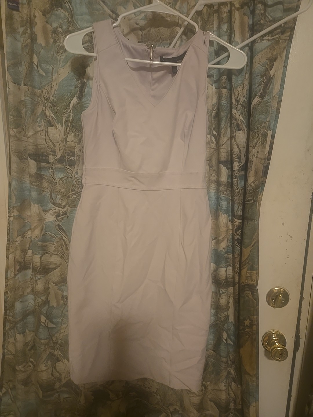 White House Black Market Brand Womens Size 6P Beige With Back Zipper