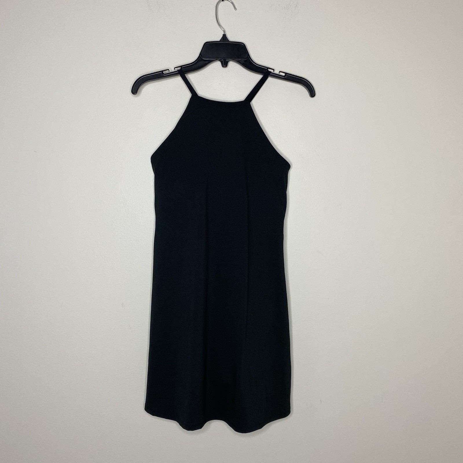 Madewell MWL Flex Fitness Dress Women Sz S Black Athletic Tennis Built In Shorts