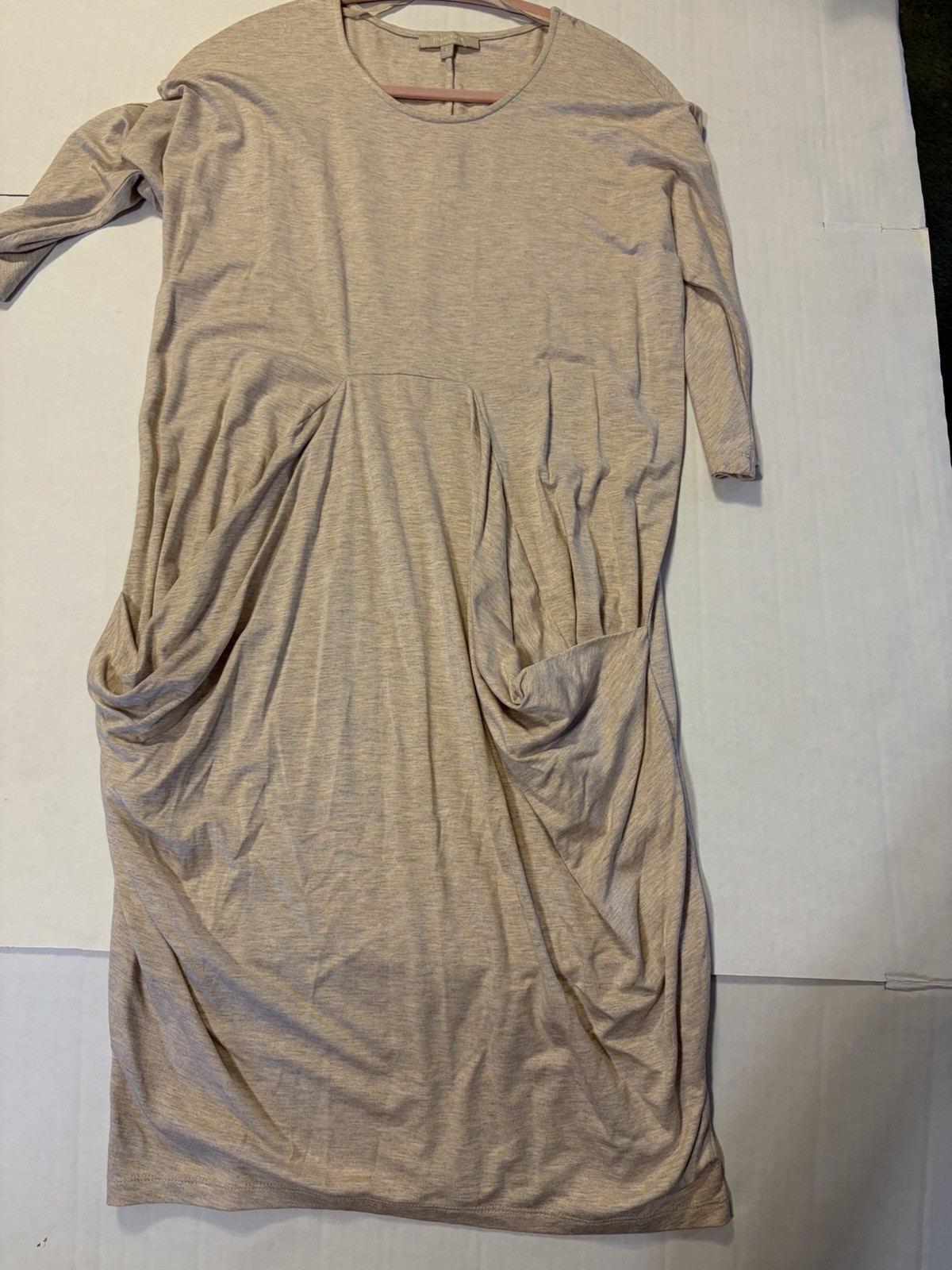 Joan Vass Draped Pocket Dress See Pictures Details