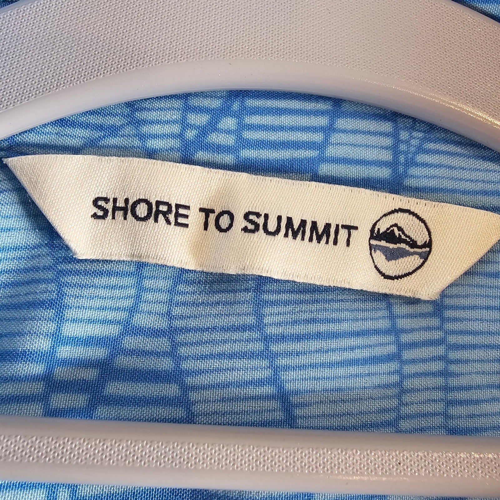 Shore to Summit Utility Dress Small Blue Hiking Outdoor Boating Roll Tab