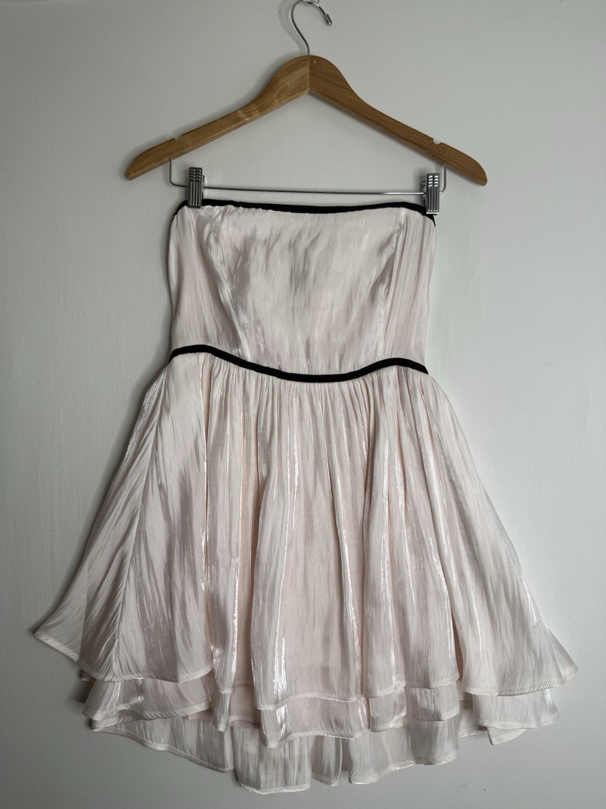 Free People Daisy Mini Ballet Slipper Size M Pink Rose Strapless Fairy Dress