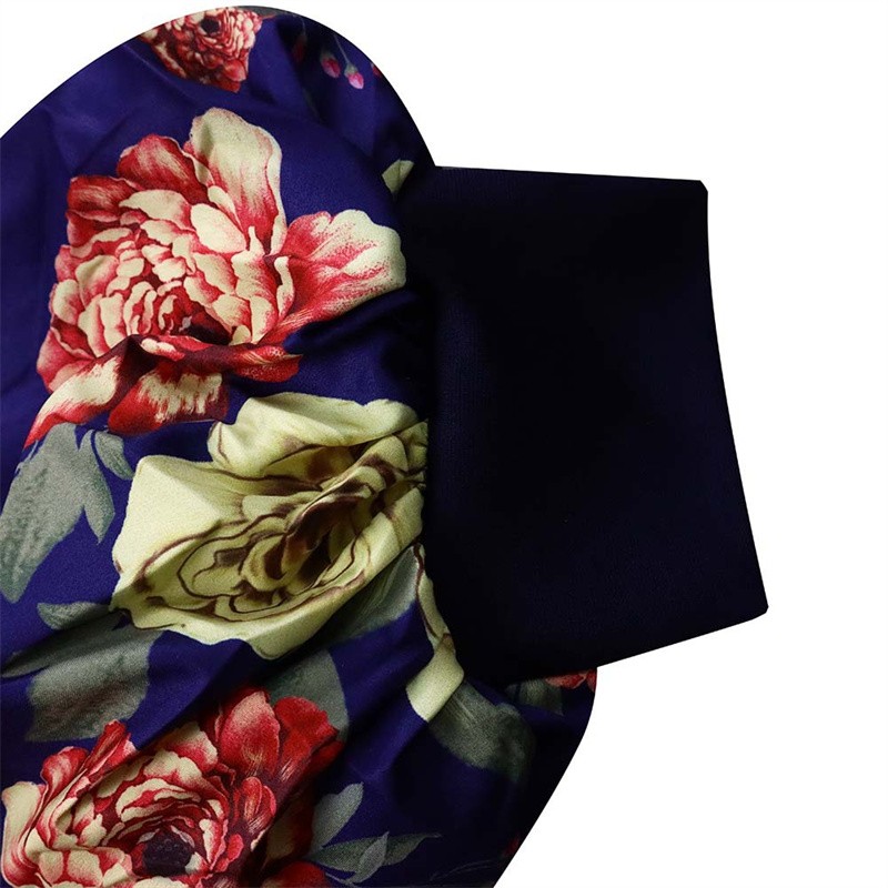 Women’s Clothing Large Size Printed Dress Commuter Temperament Summer Plus Size