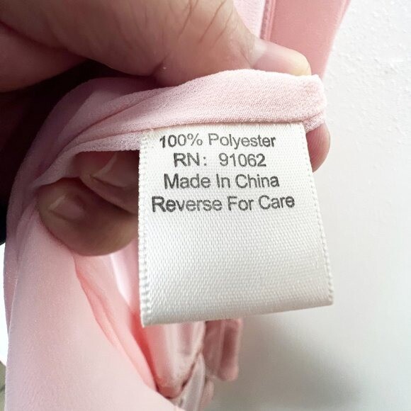 Standards & Practices Bridesmaid Dress Women Extra Large Pink Wrap Surplice NWT