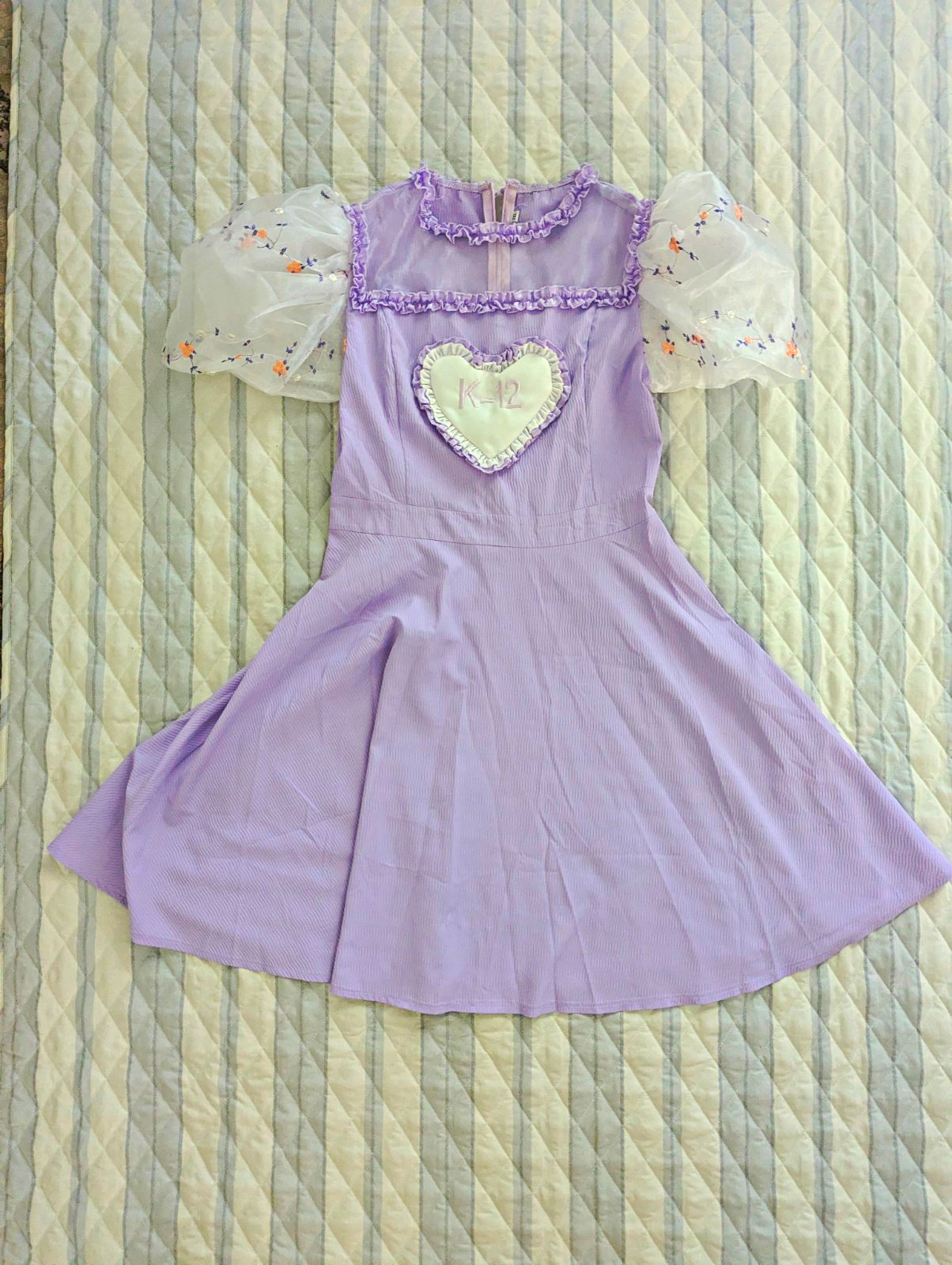 Melanie Martinez K-12 Style Pink Cute CryBaby Size 2XL Floral Short Sleeve Dress