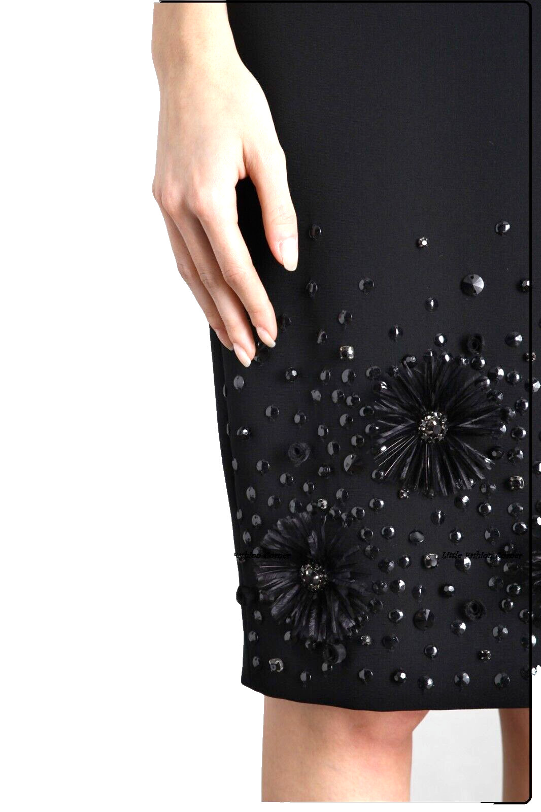 RRP €559 ✨ MAX MARA Embellished Triacetate dress US2_ It36_ De32_ Uk4_ Fr34