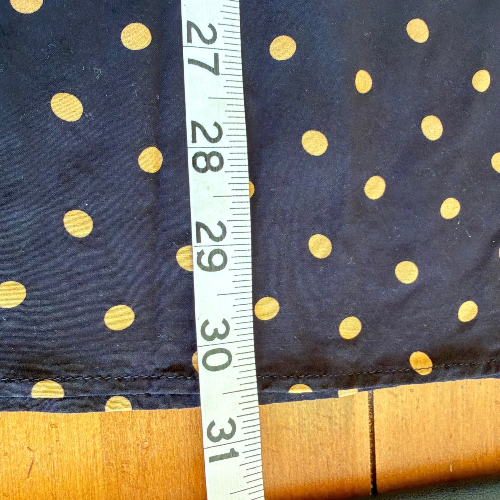 Madewell Smocked Ruffle Shoulder Mini Dress Black Gold Polka Dot Viscose Small