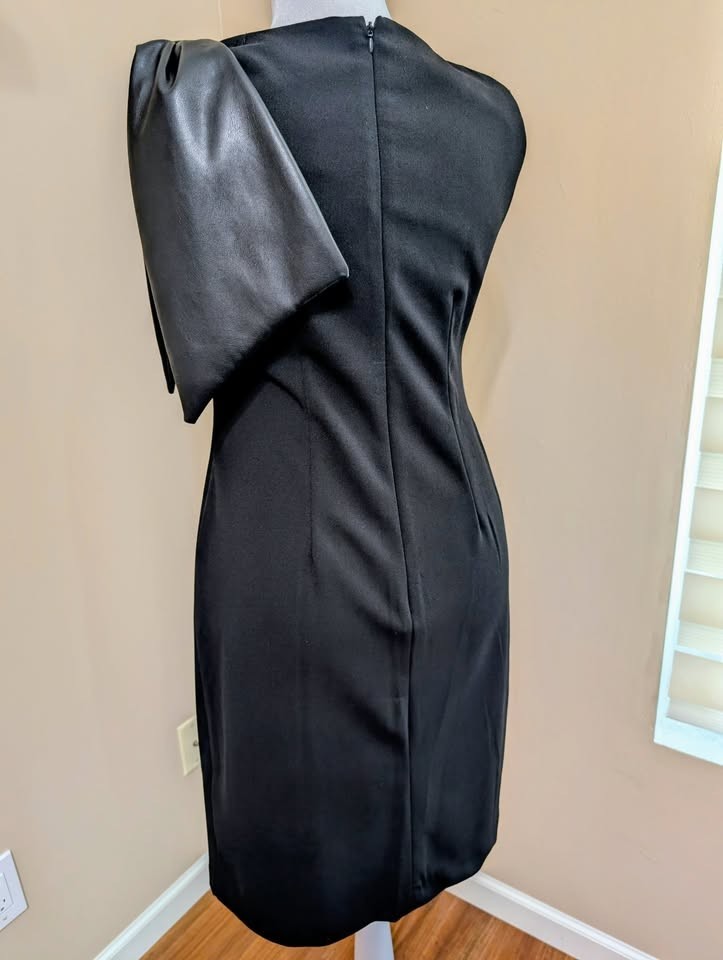 Shelby and Palmer Classy Black Sleeveless Dress – NEW