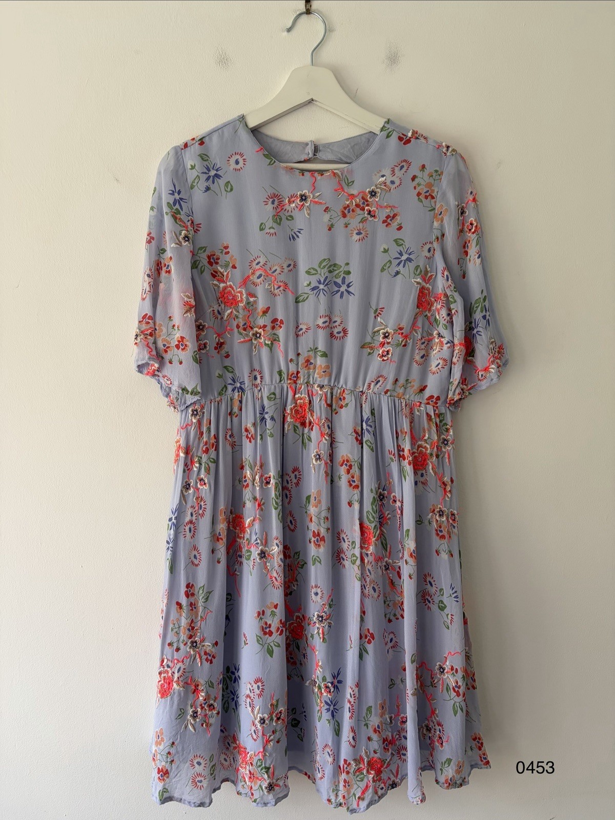 ASOS Floral Embroidered Dress – UK 12 (EU 40 / US 8)