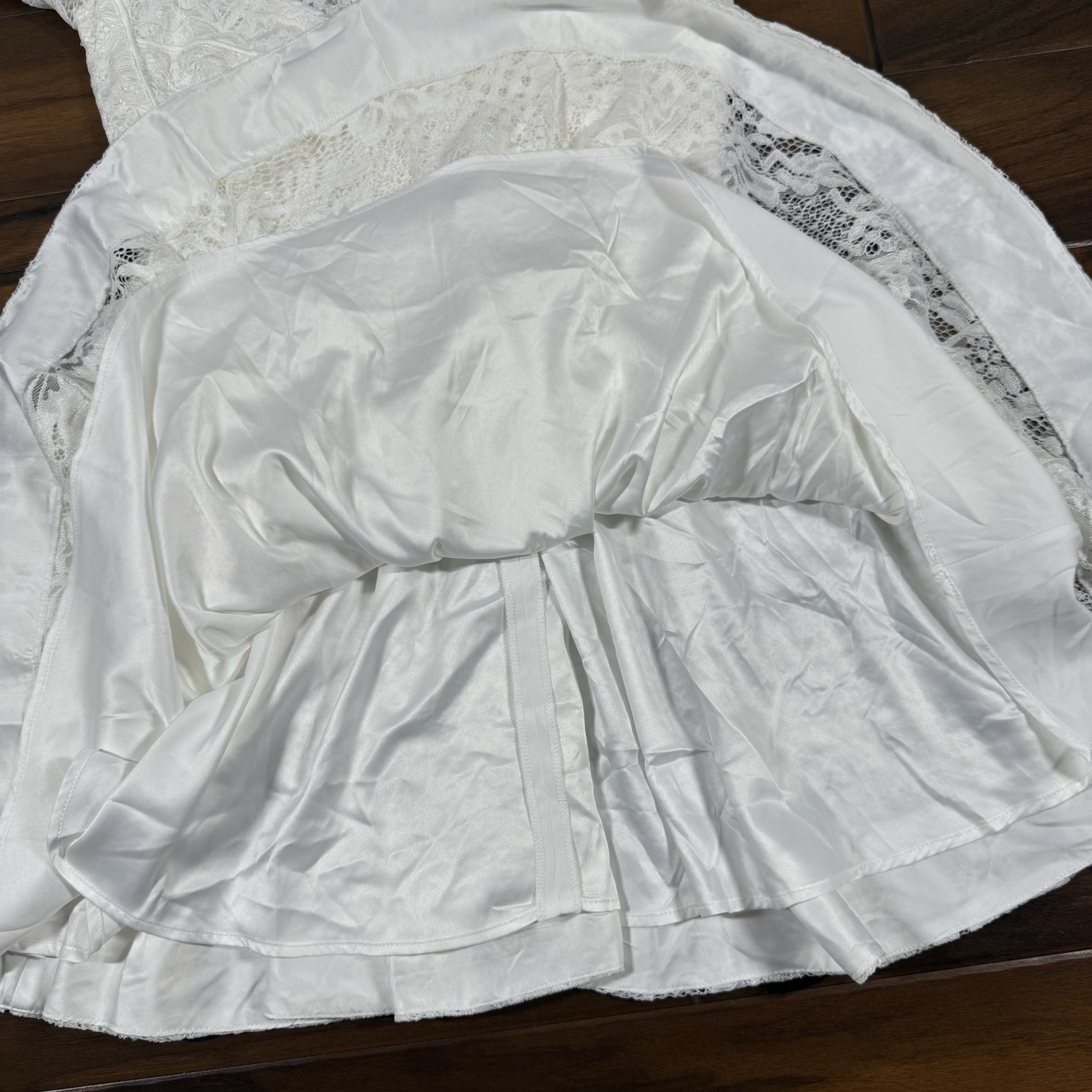 Bardot Size US 10 / XL / UK 14 / EU 42 Ivory Ellie Lace Corset Mini Dress