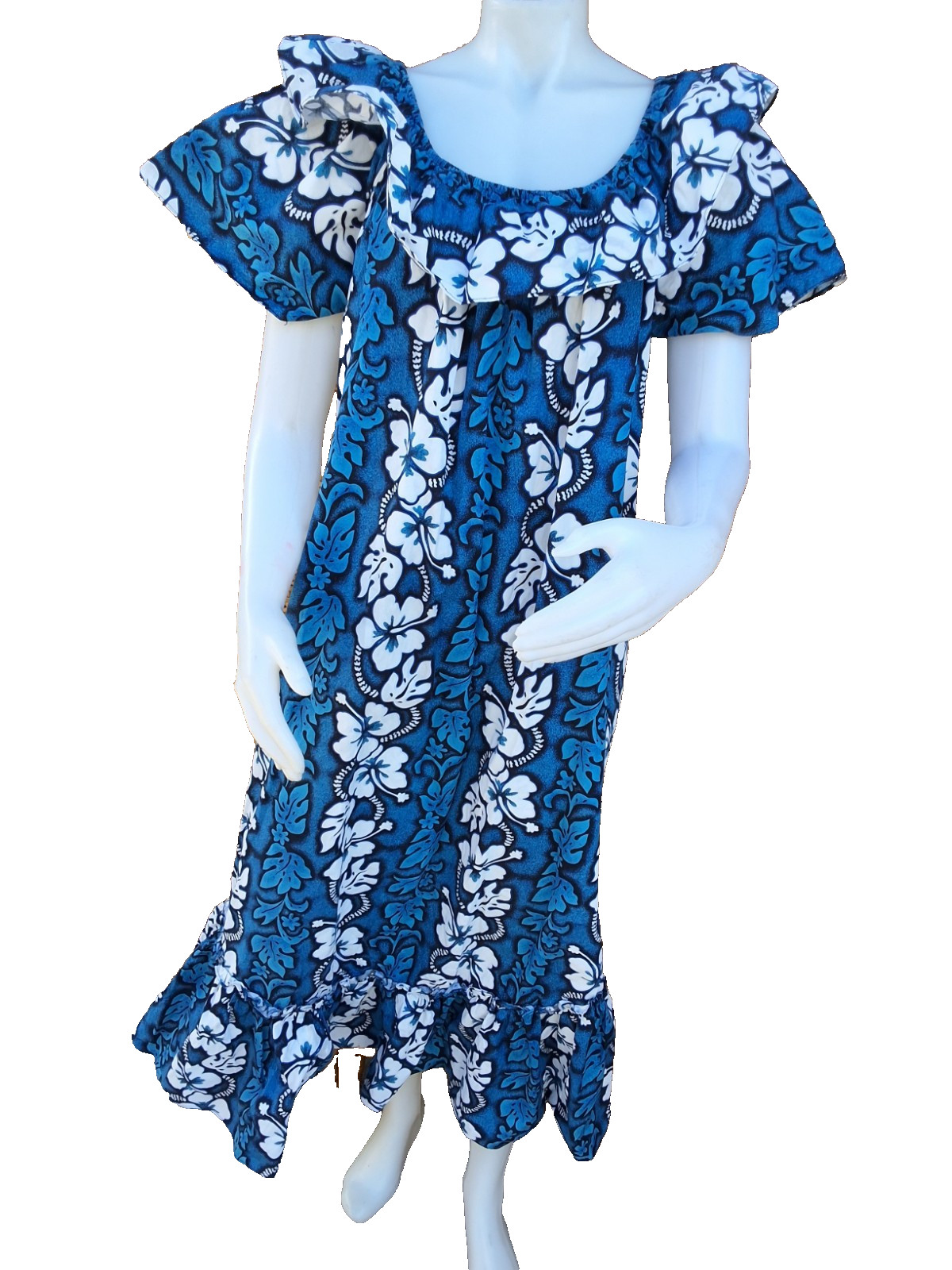 KYS Hawaii Rich Floral Plus Size Maxi Dress XXL