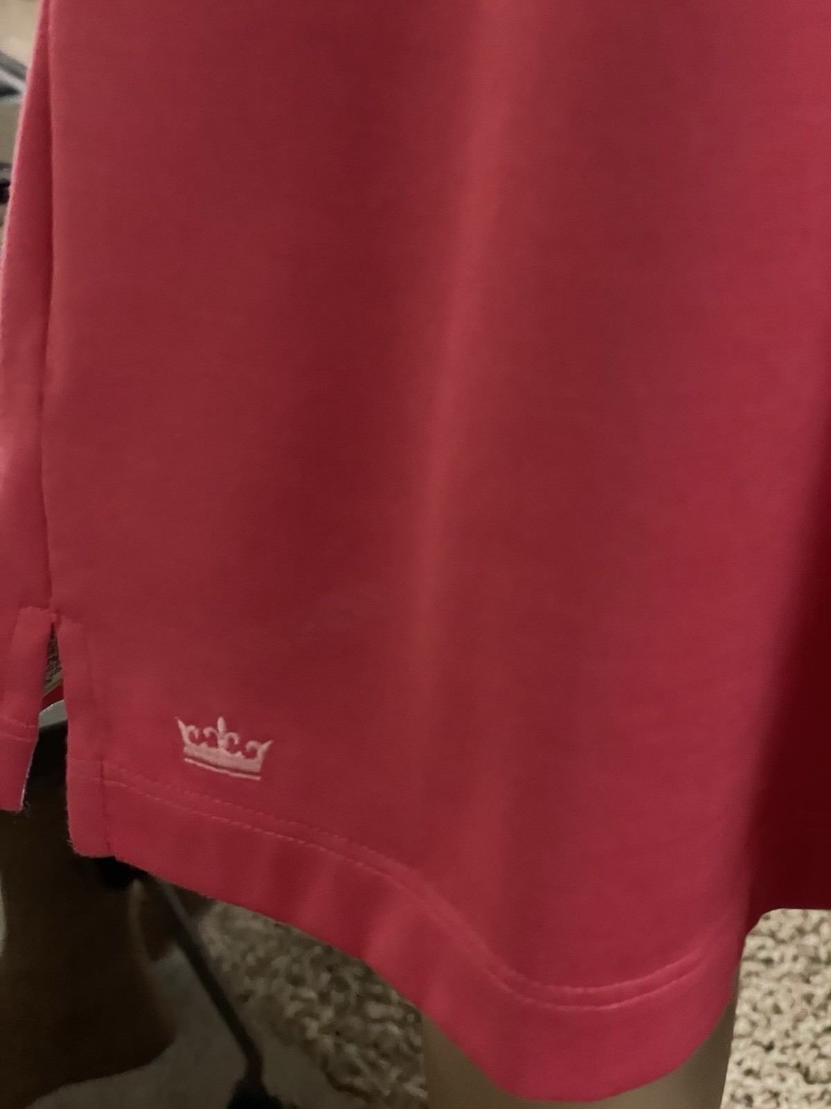 Peter Millar Performance Golf Dress Polo Collared Sleeveless Pink Size M EPC