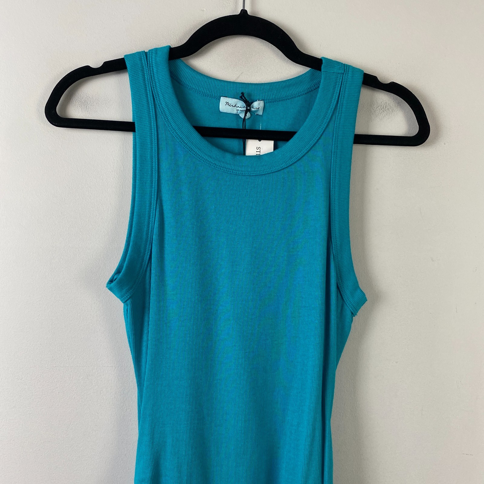 Michael Stars Demi Above The Knee Sleeveless Dress Size Medium Blue