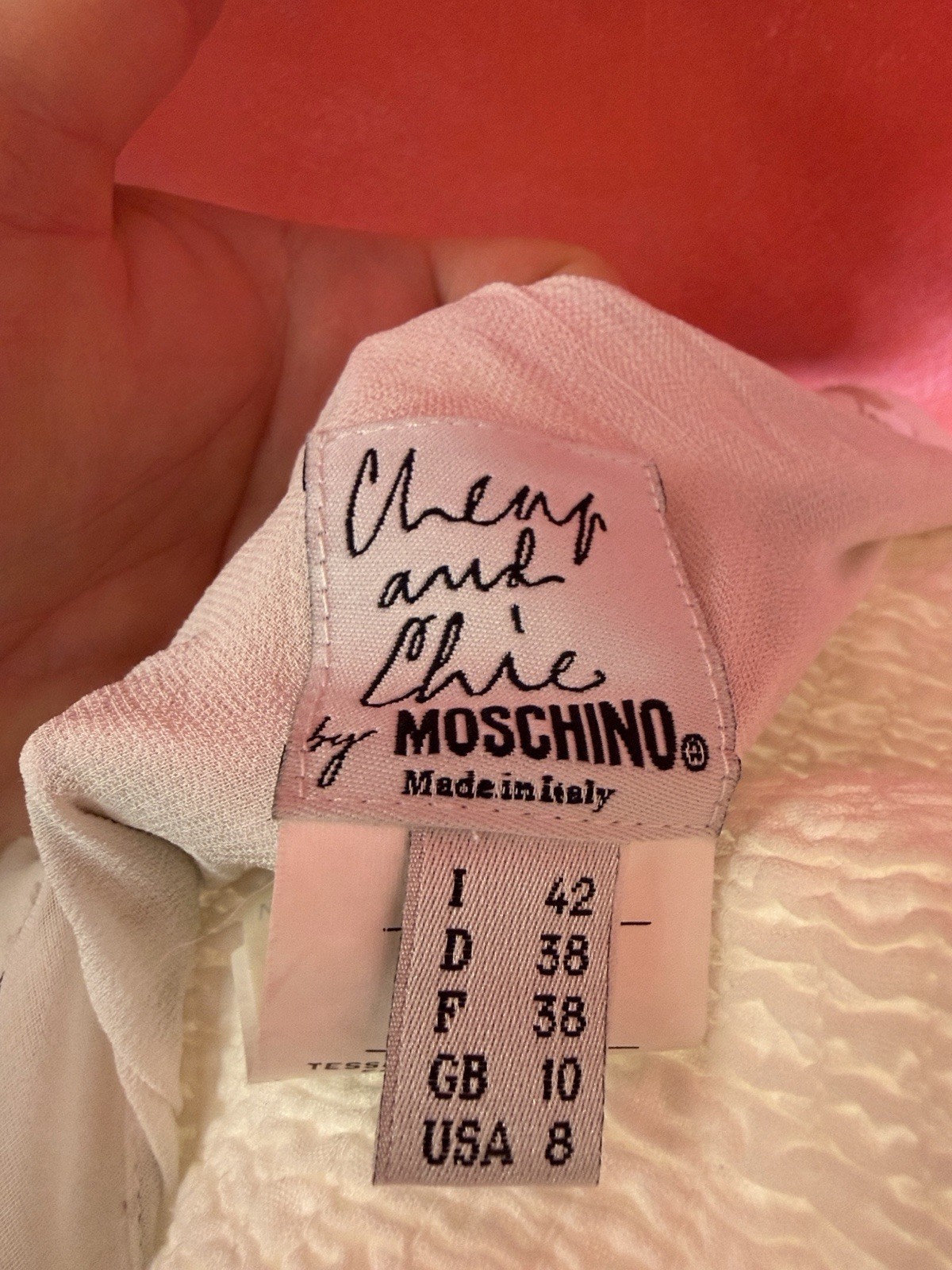 Moschino Cheap & Chic Very Rare Skirt With Mixed Floral Print And Patchwork M