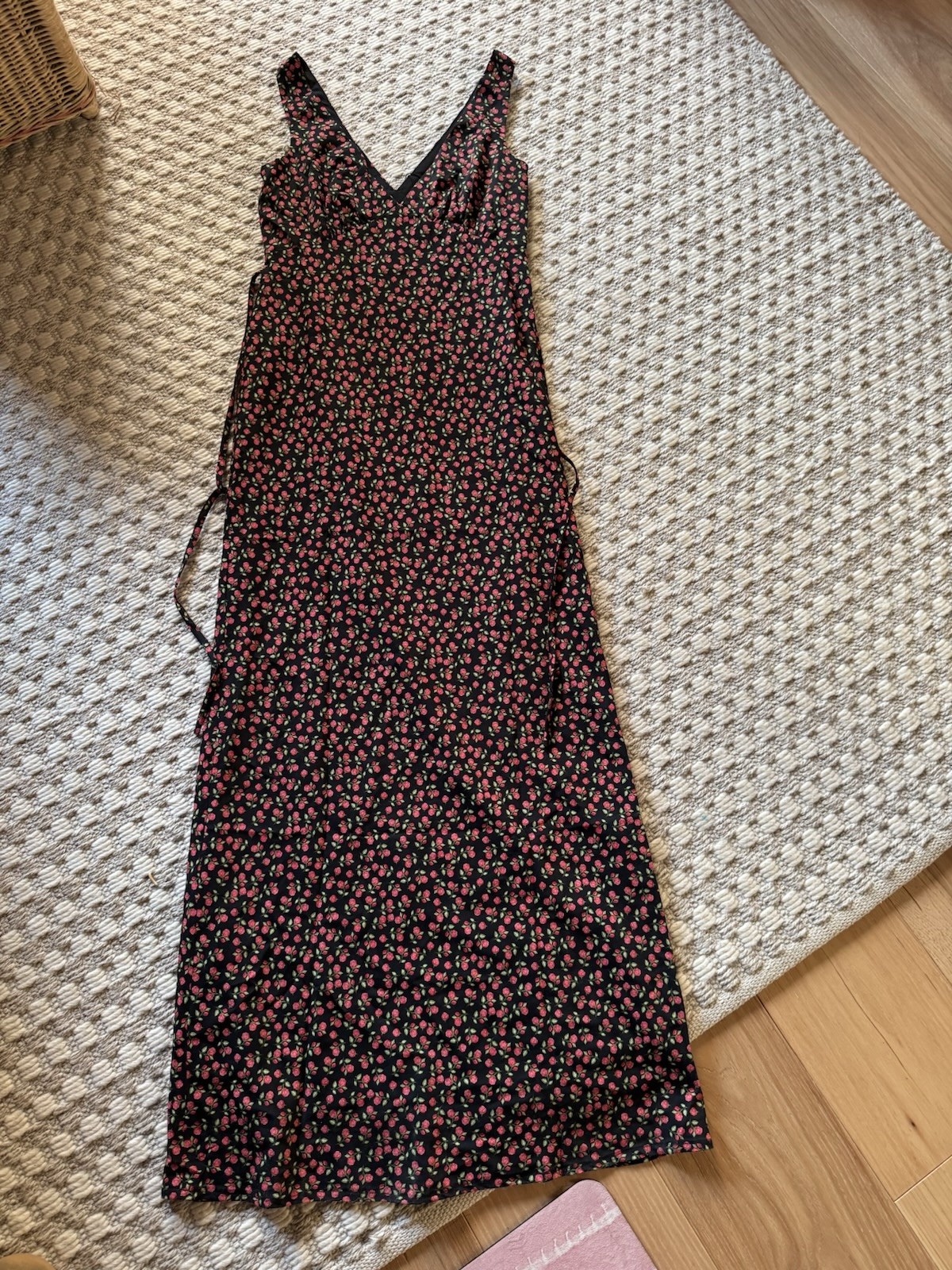 Women’s Lover Girl Maxi Dress Red Rose From White Fox Boutique BNWT SIZE small