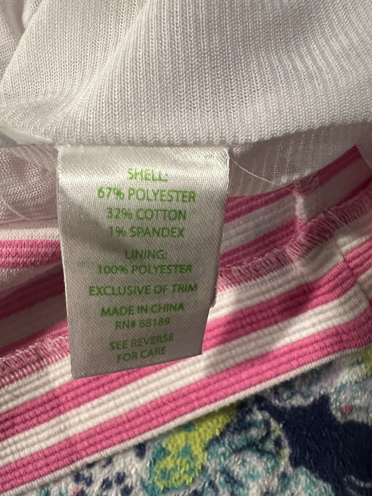 Lilly Pulitzer Pink & White Striped Sleeveless Dress Size XXS