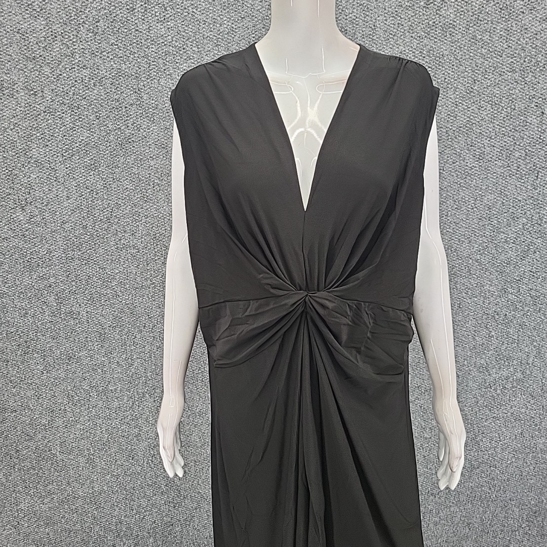 IMAN Global Chic Luxury Elegant Weekend Dinner Party Maxi Dress 3X Plus Size