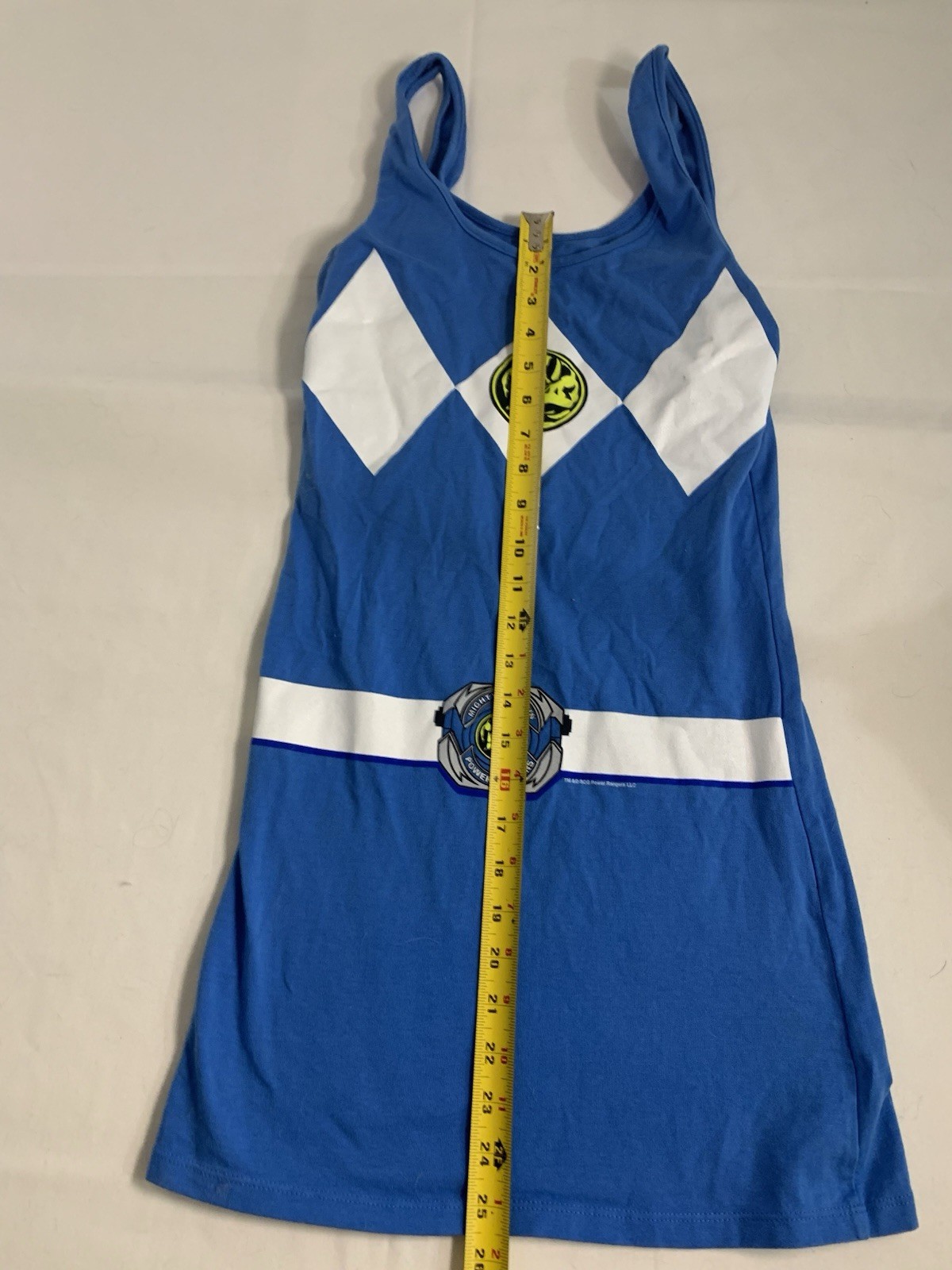 Mighty Fine Medium Blue Power Ranger Dress