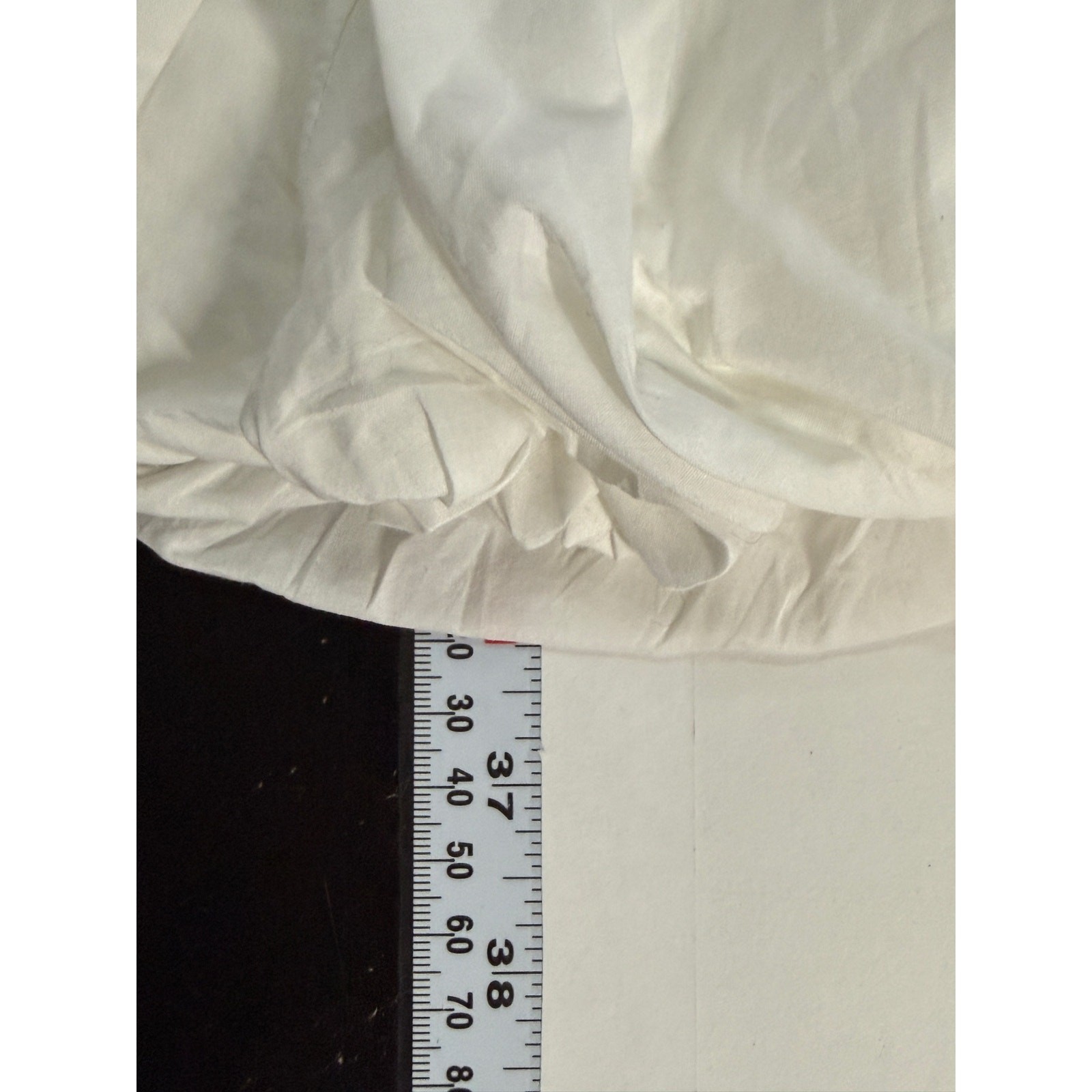 AllSaints Aditya True Wrap Bubble White Mini Dress UK14 US10 100% Cotton
