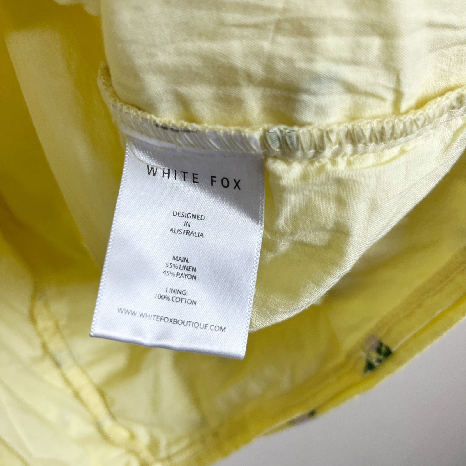 White Fox Boutique Sunset Dream Mini Dress Size Large