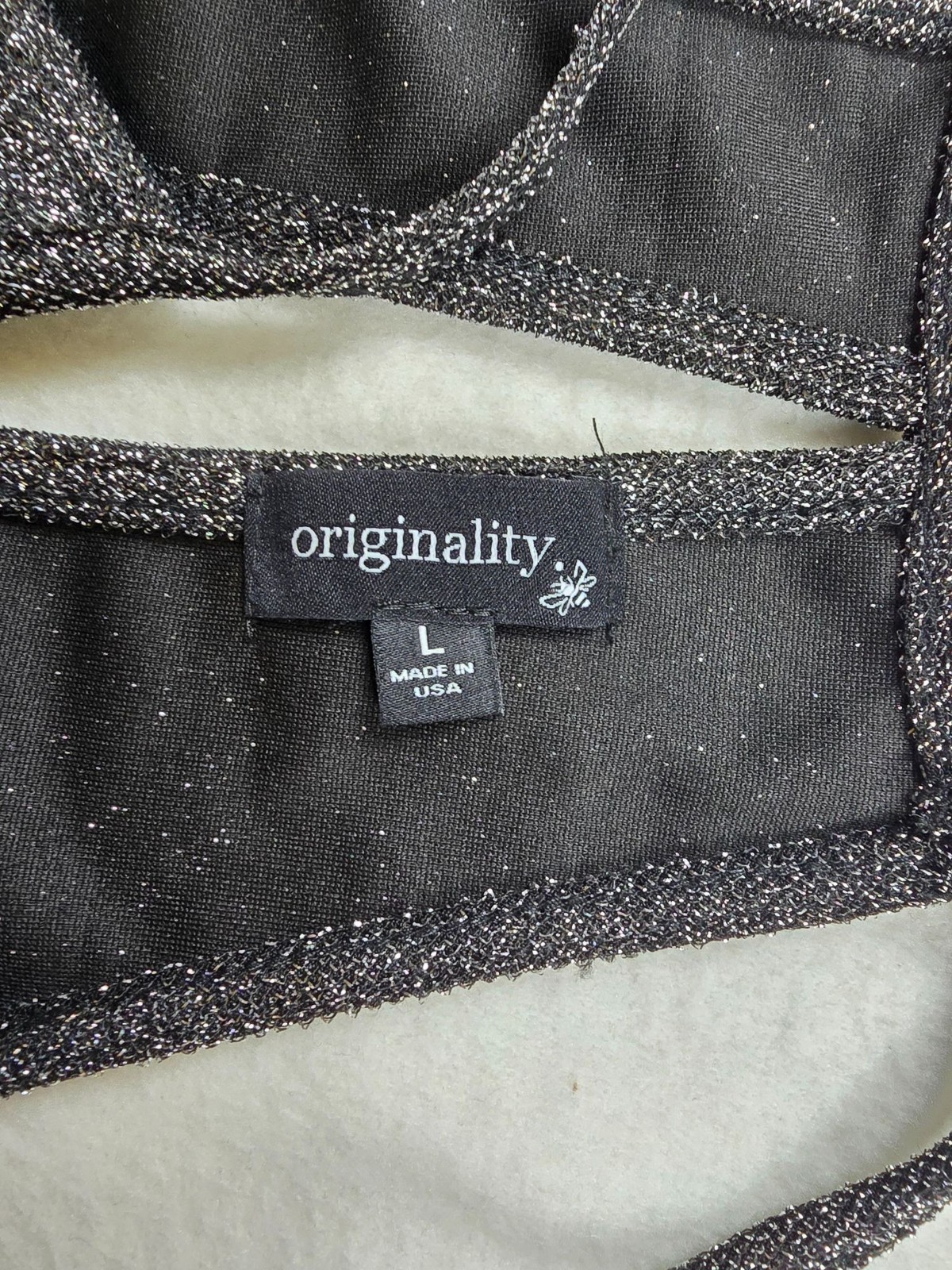 NEW Originality Large Sparkly Black Halter Neck Sleeveless Party Mini Dress