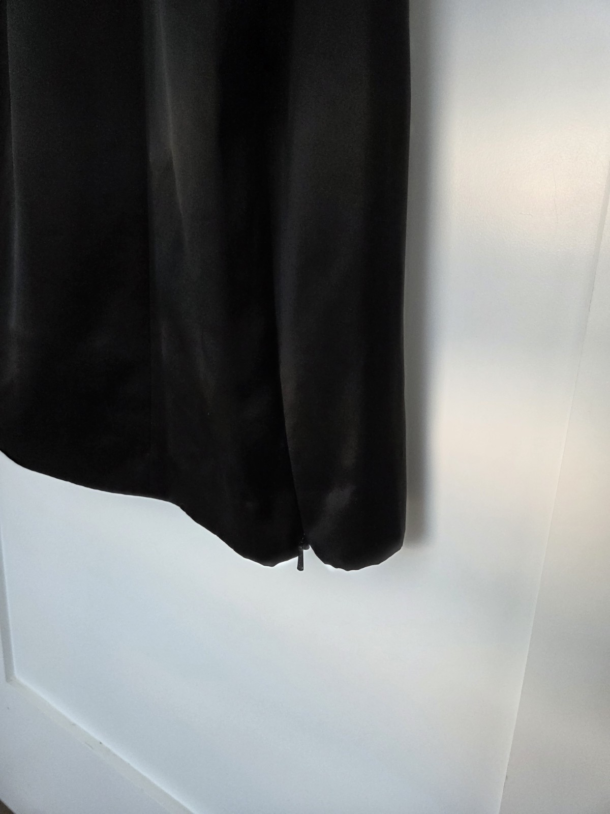 Vintage French Connection Black Sleeveless Maxi Dress Deep V-Neck | Size Small