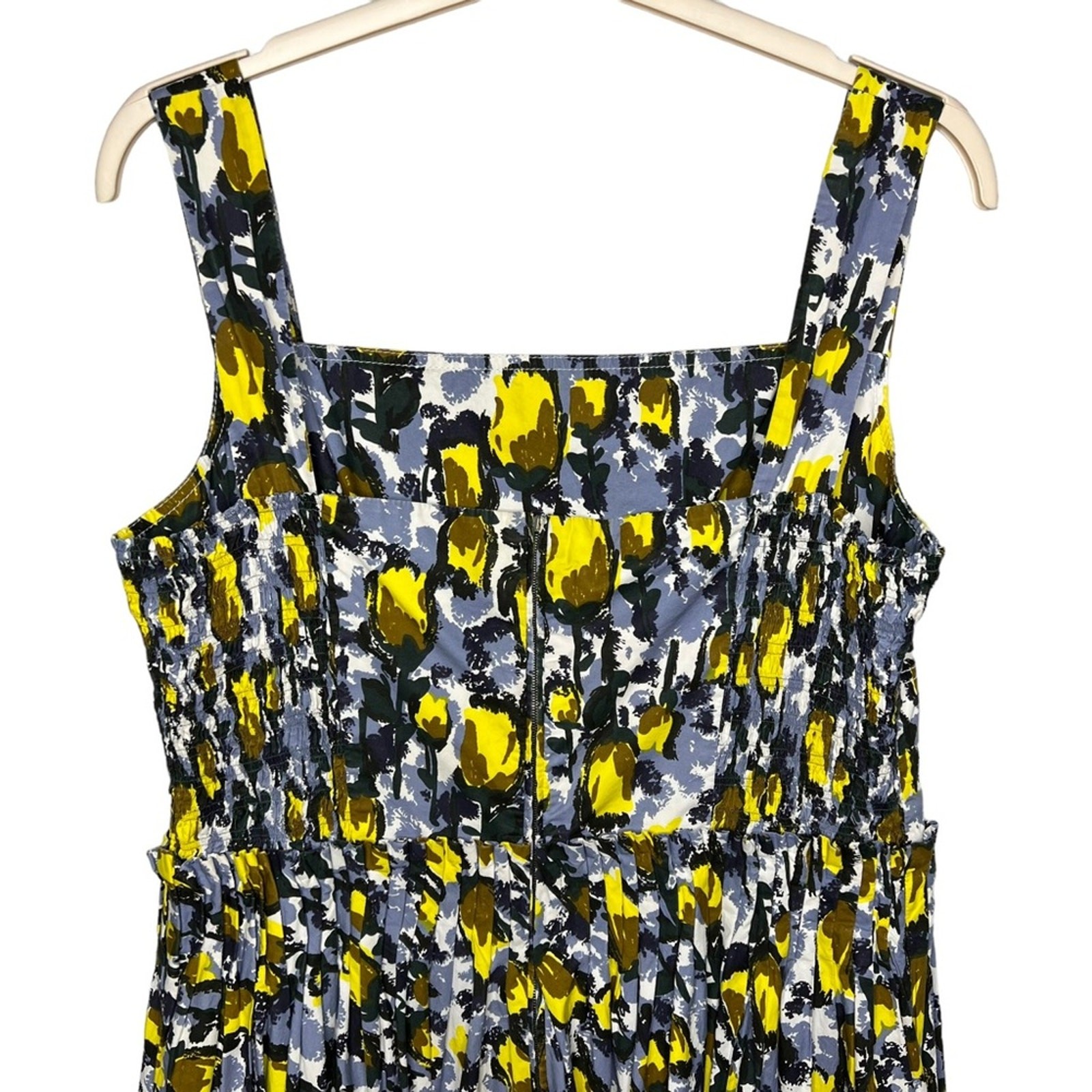 Marni Citrus Full Skirt Dress