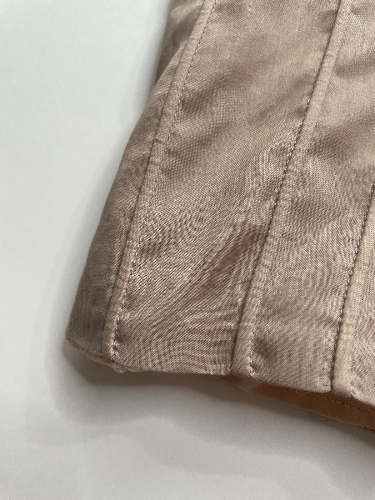 Calvin Klein Collection Spring 2004 Pink Grey Anatomical Seam Slip Dress 10