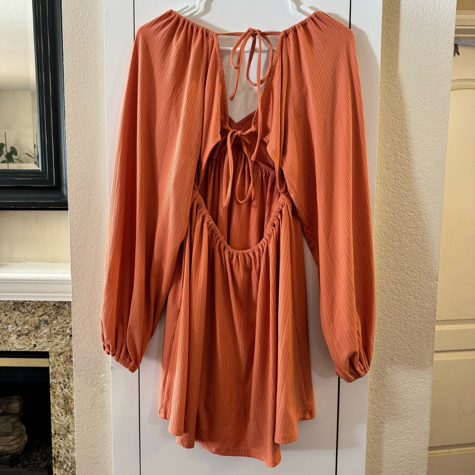Revolve Lovers and Friends Giorgia Party Dress Ginger Orange Size Small