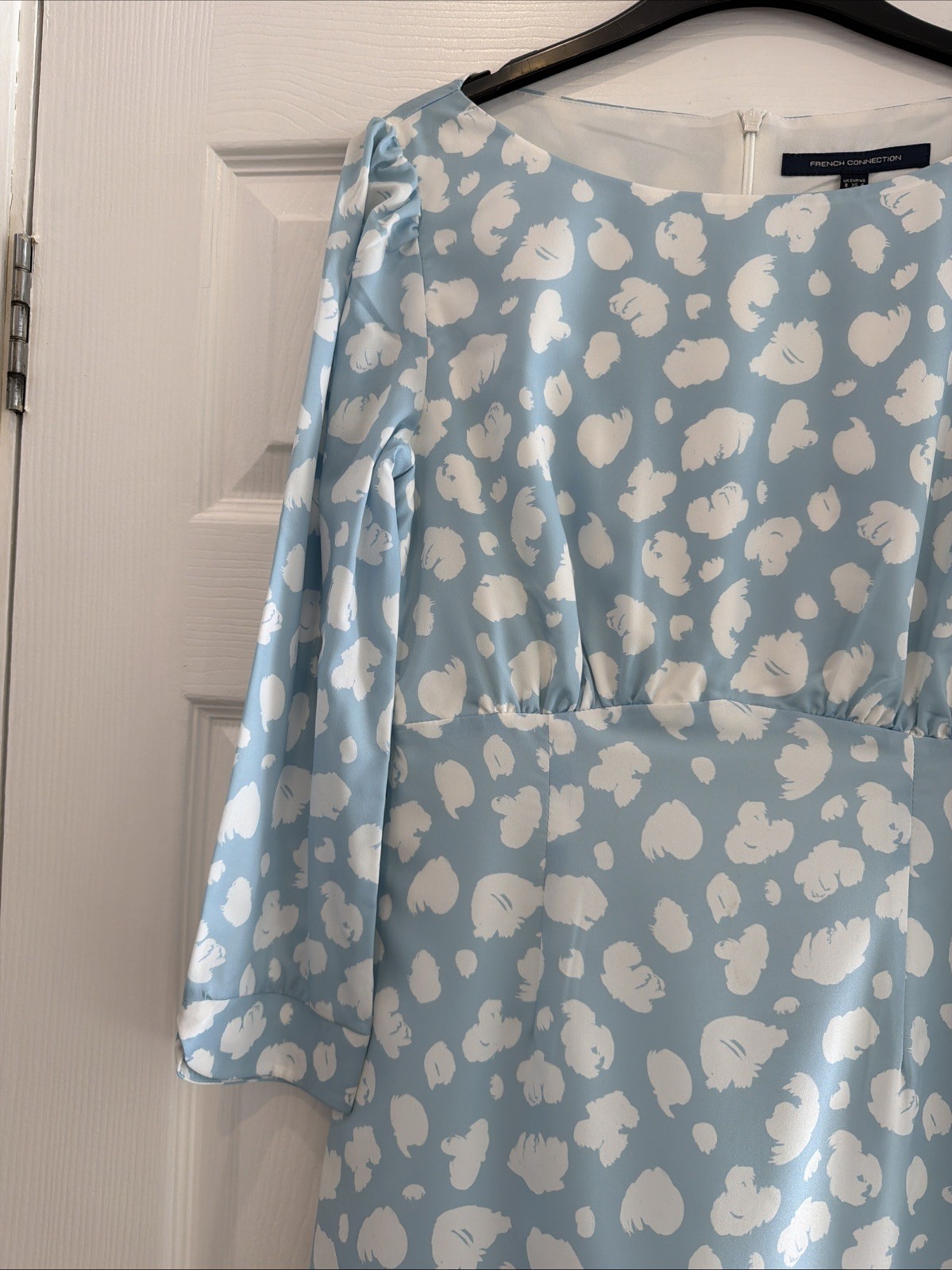 French Connection Forget Me Not Aimee Courtney Fully Lined Cloud Dress Size 12