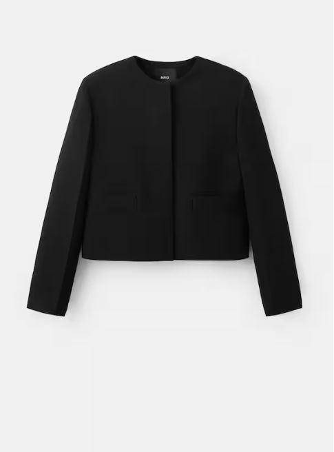 NWT mango Crop suit blazer