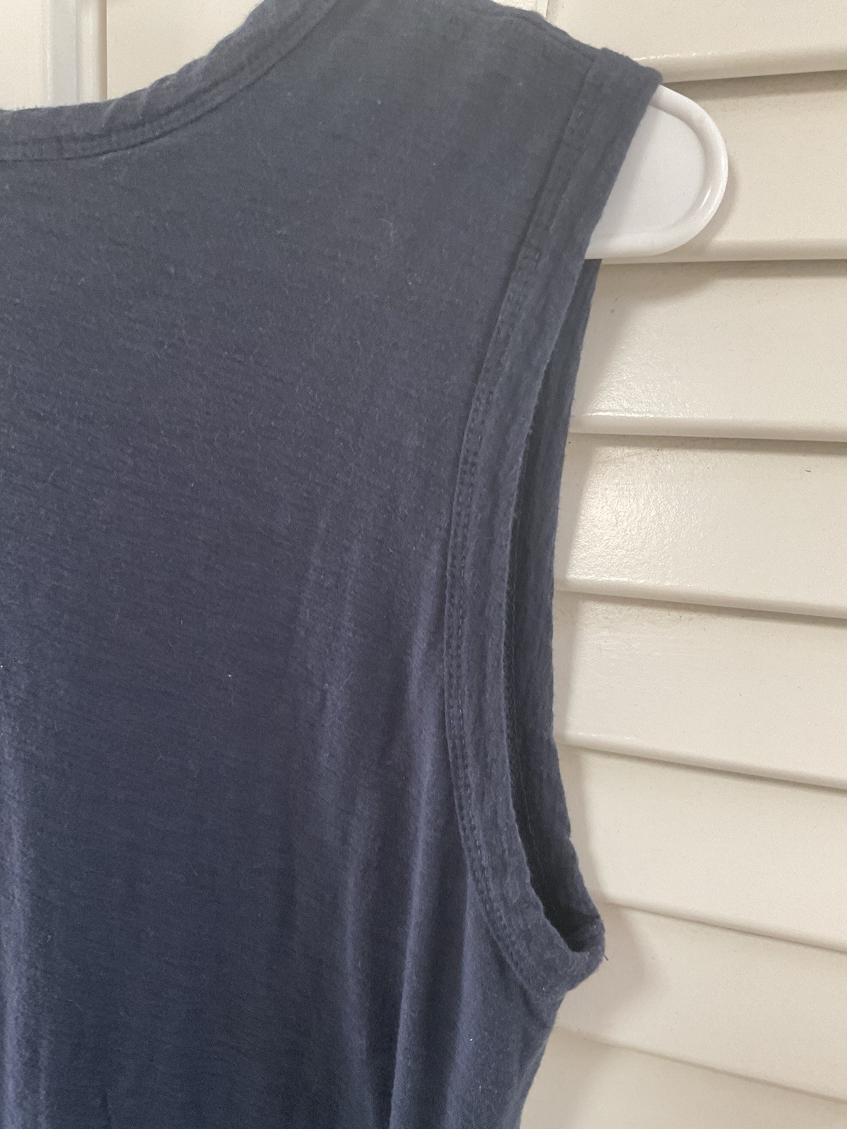 Standard James Perse Cotton Bodycon Tank Dress Women’s Size 4 Navy