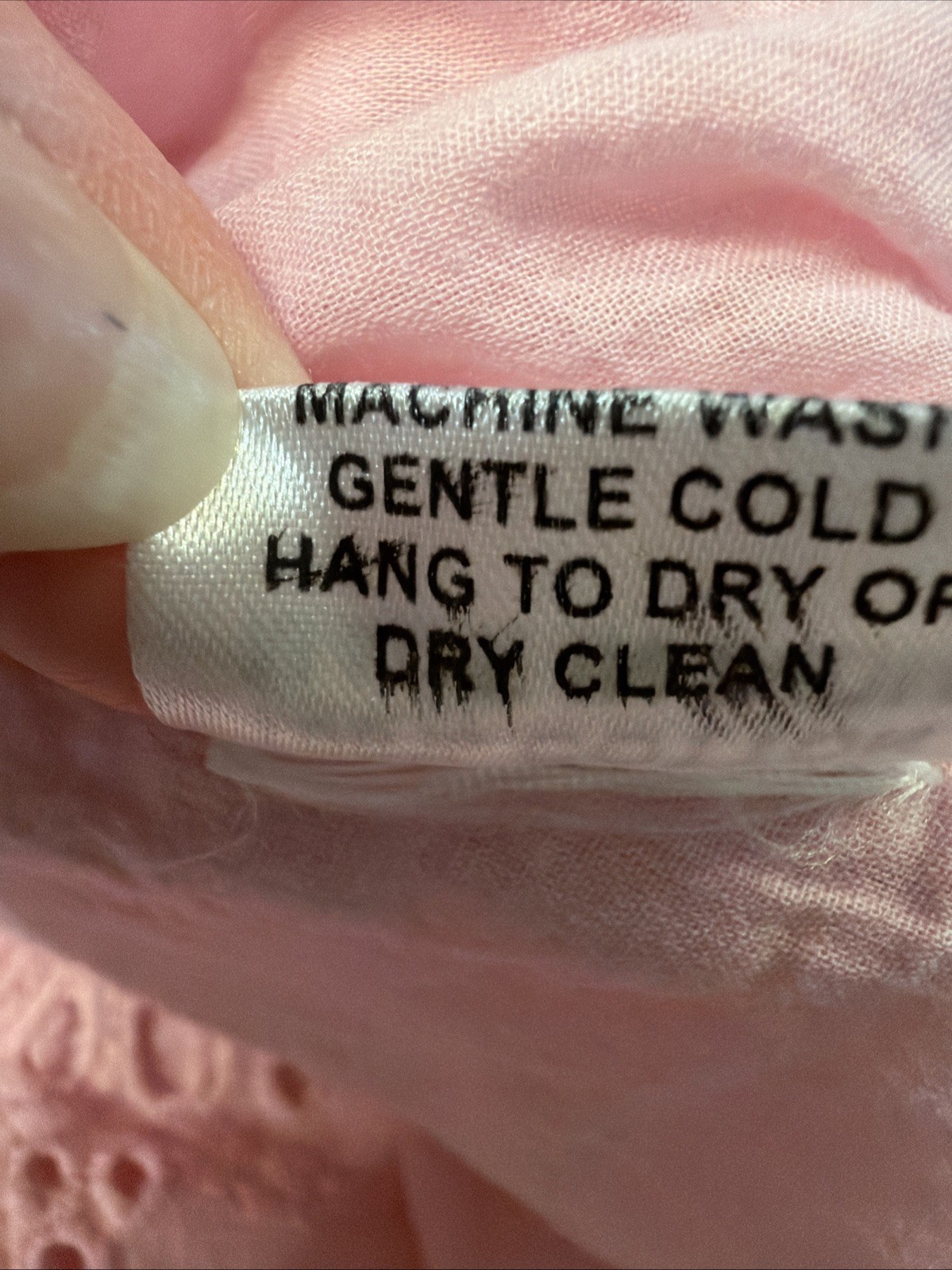 Holly Shae Design Button Front Maxi Dress Kaftan Sz L/XL Pink Islet Coastal