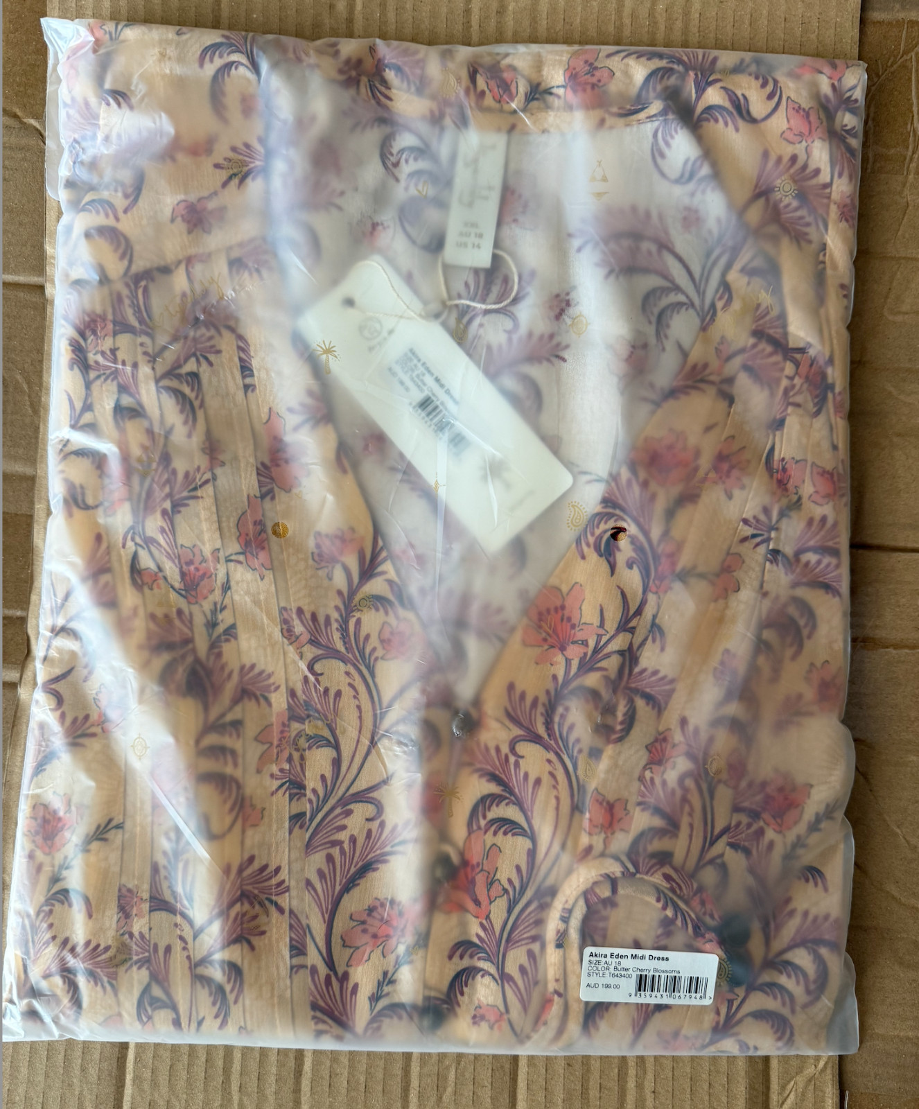 Tigerlily Midi Dress – RRP 199 – Size 14 – NEW with Tags & in Packaging
