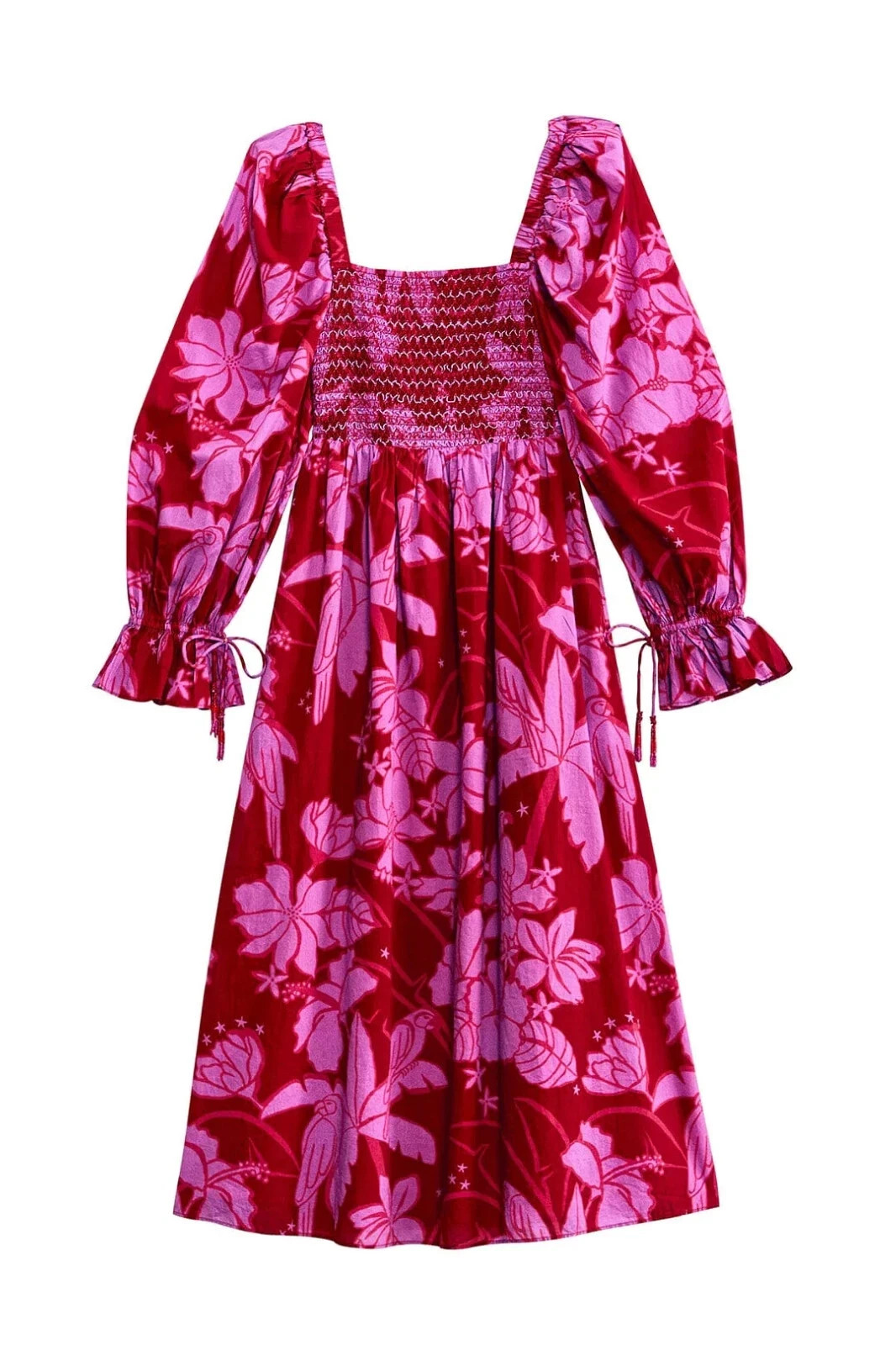 FARM RIOLiving Nature Burgundy Midi Dress Regular price $245 Small
