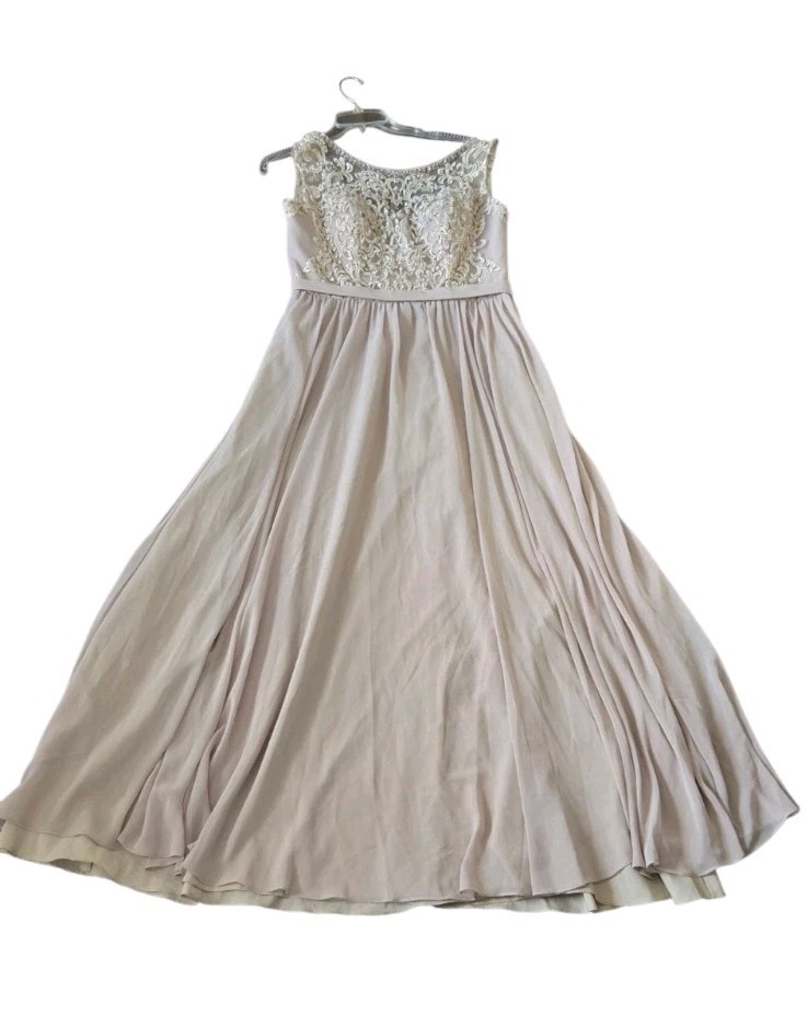 Title: Morilee Madeline Gardner Style 21360 Beaded Lace Illusion Chiffon Formal