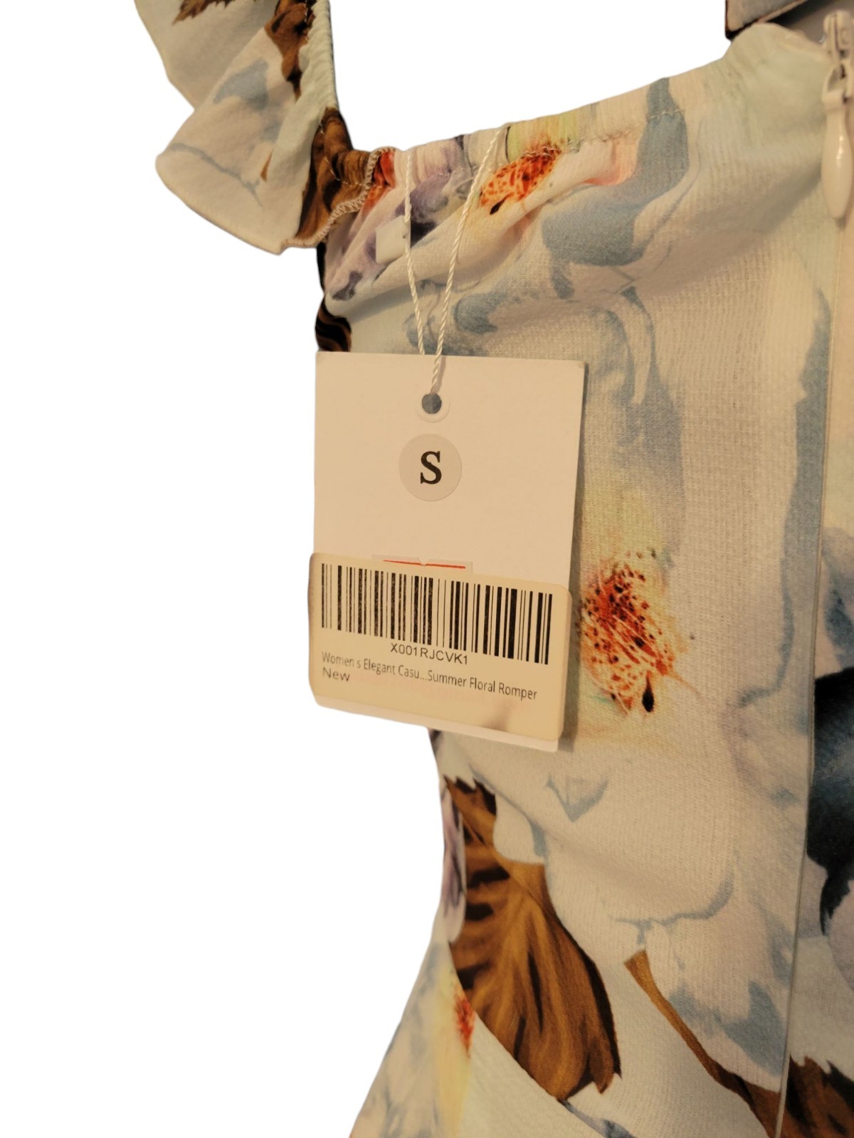 Solaris Style Floral Romper Size S