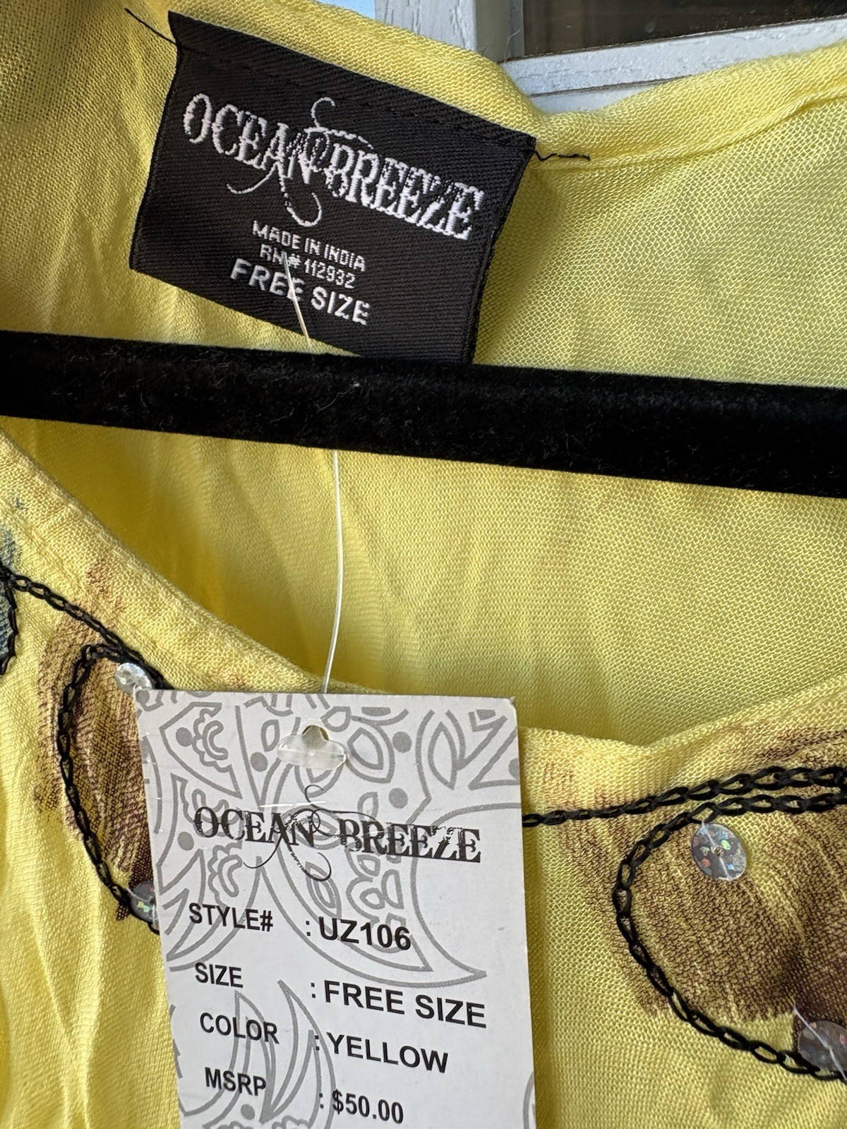 NWT Dress Yellow Floral Beachwear Cruise Resort Vacation Beach Party READ