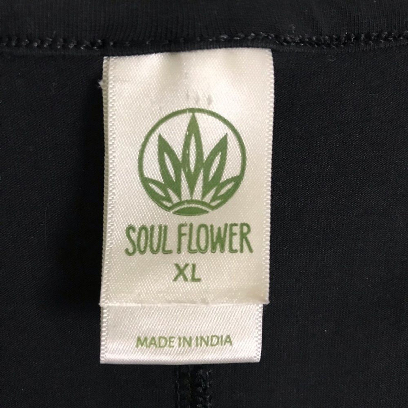 Soul Flower Mandala Tree Organic Cotton Shift Dress Womens Size XL Boho Hippie