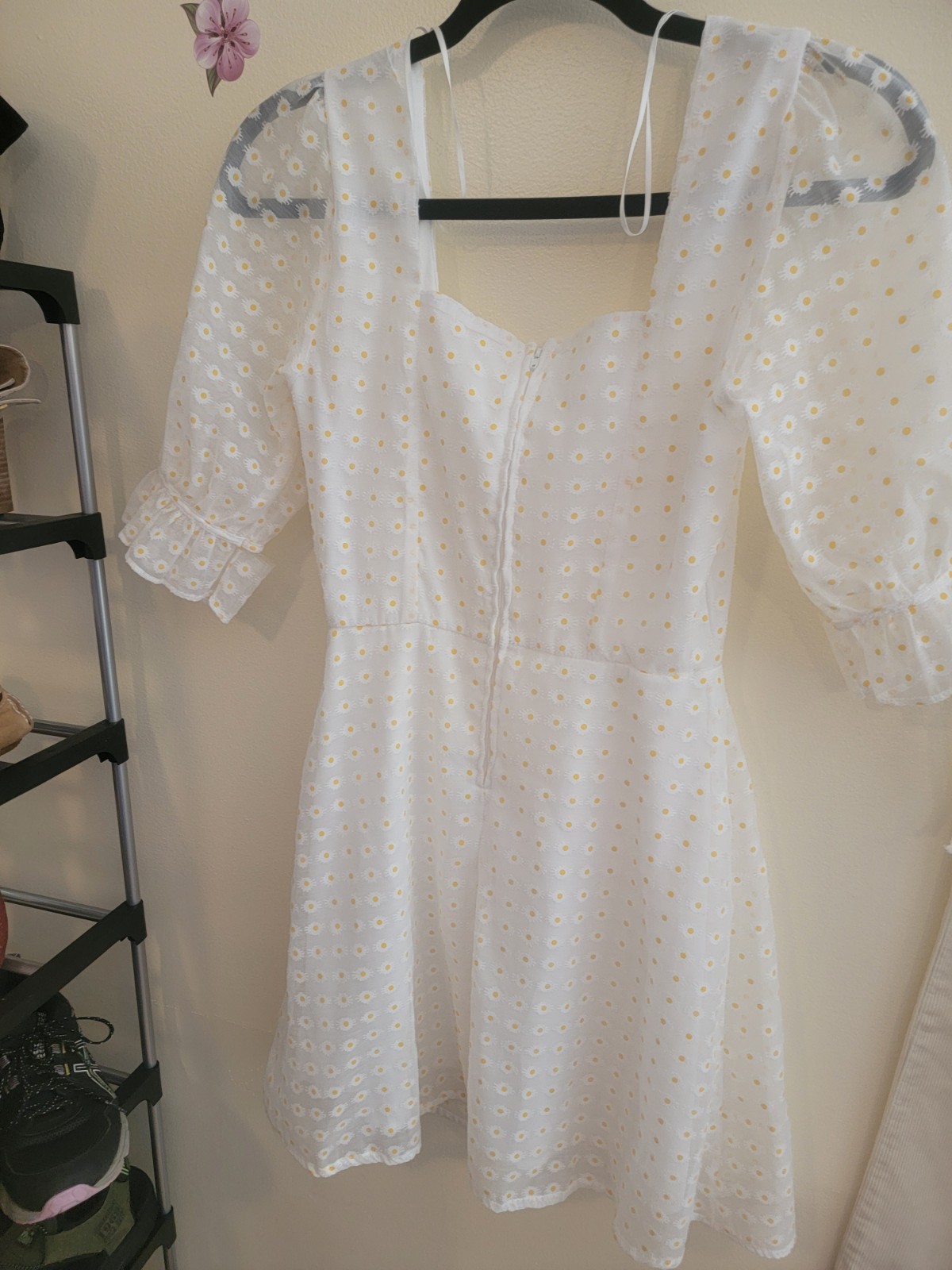 Mossimo Women’s Floral Short Sleeve Summer Mini Dress Size XS