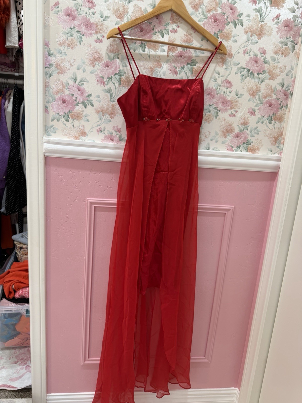 Vintage Mini Dress With Tale
