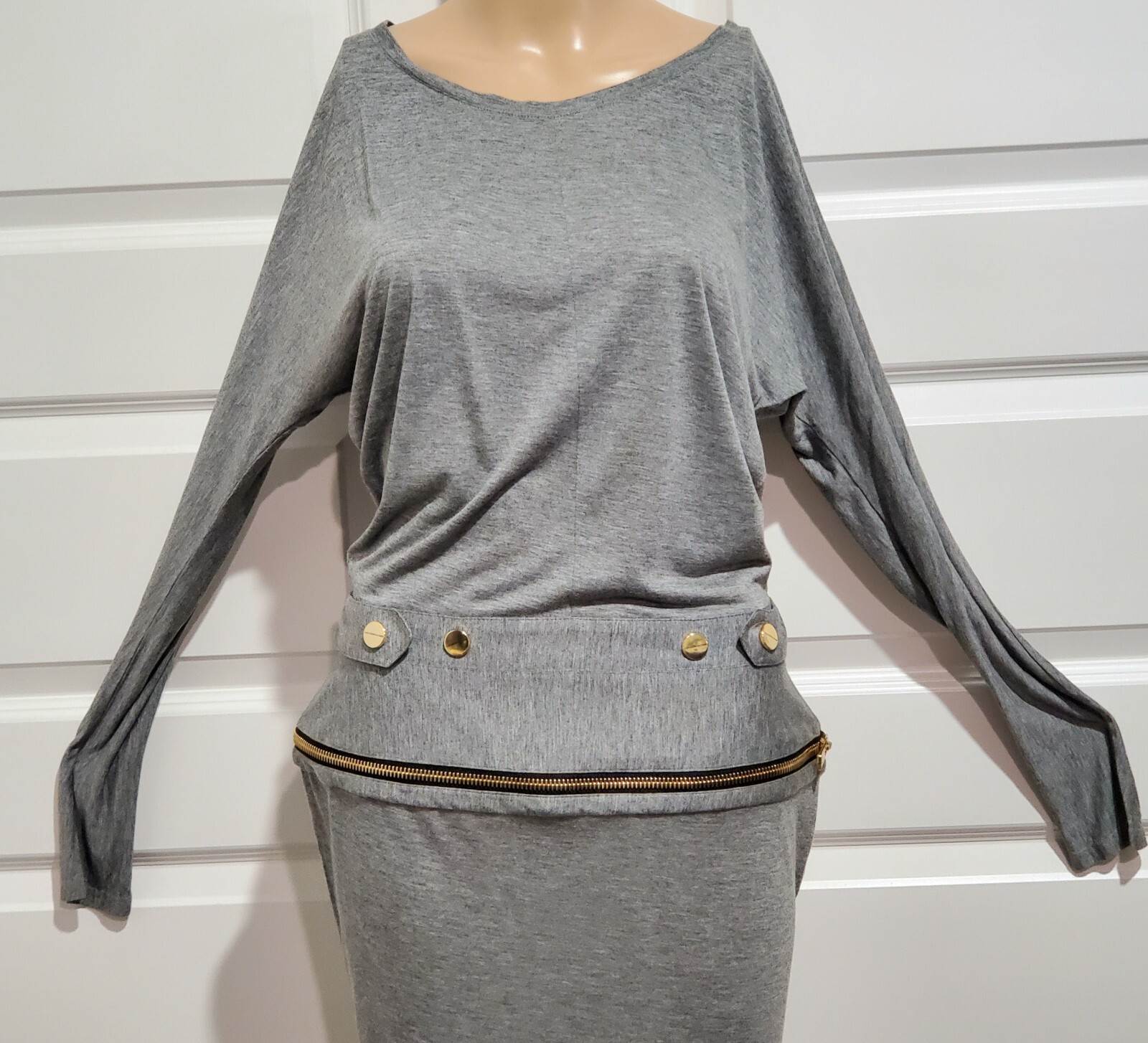 ALEXANDRE VAUTHIER SPACE AGE ANKLE LENGTH DRESS SMALL
